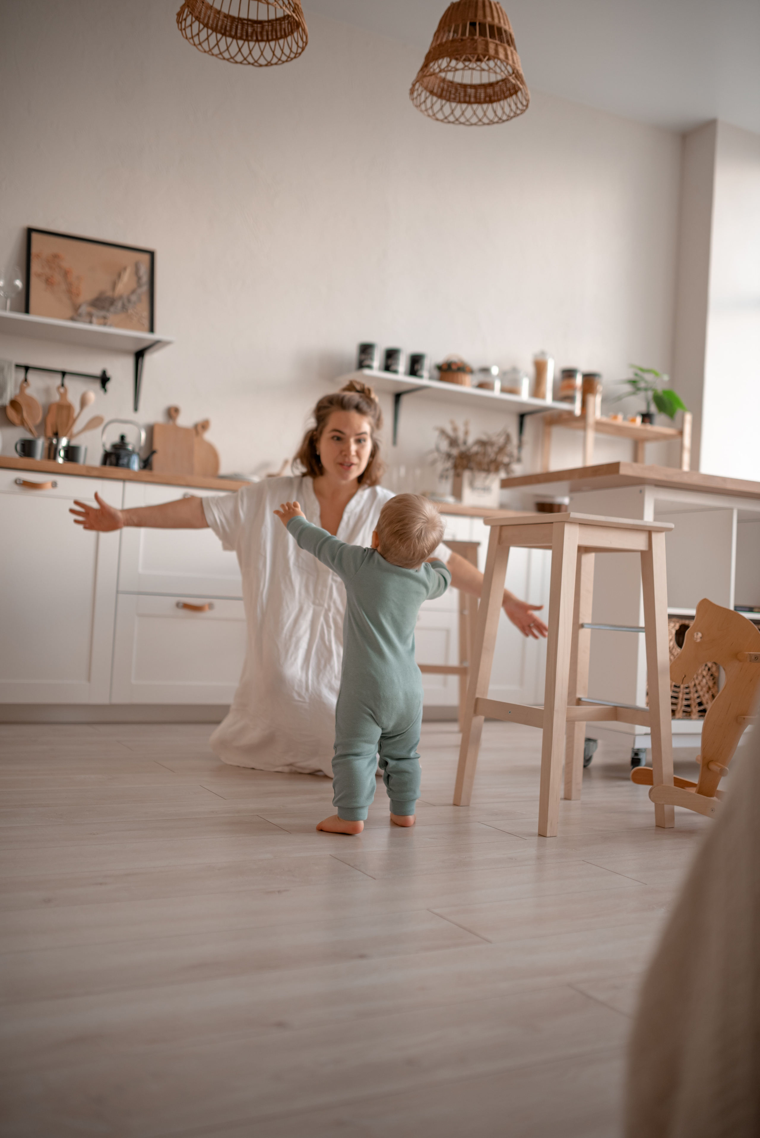 Мирончику годик. Фотосессия с мамой. Ульяна Сёмина, фотограф, Москва