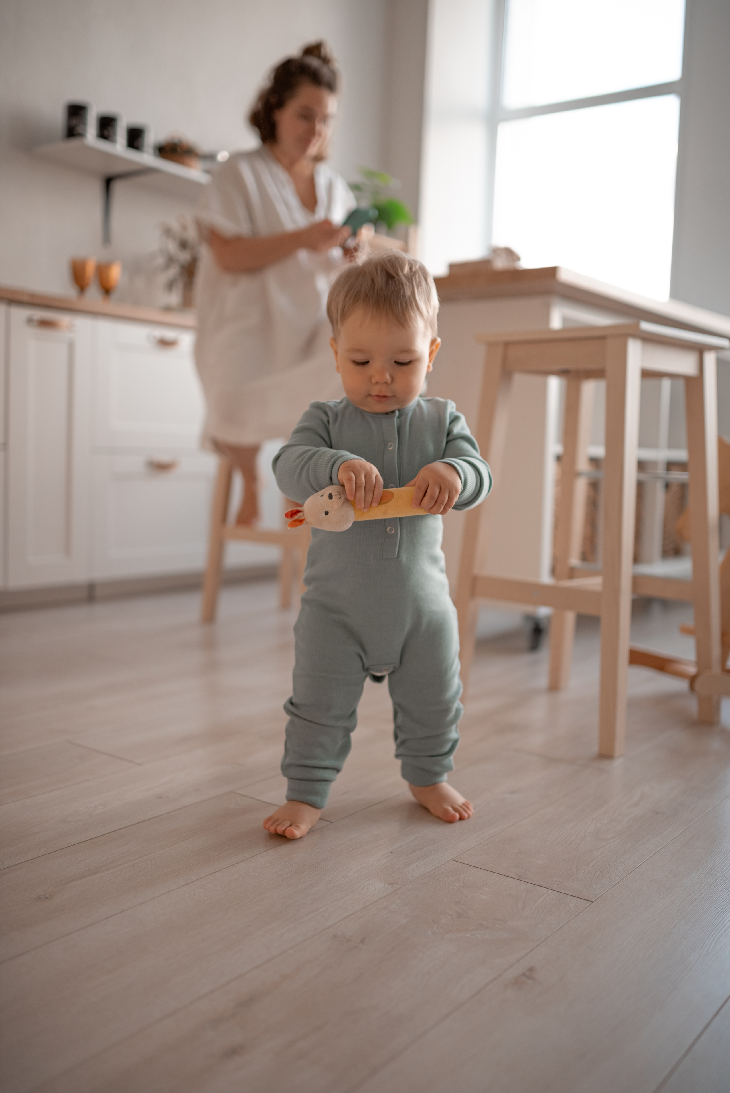 Мирончику годик. Фотосессия с мамой. Ульяна Сёмина, фотограф, Москва