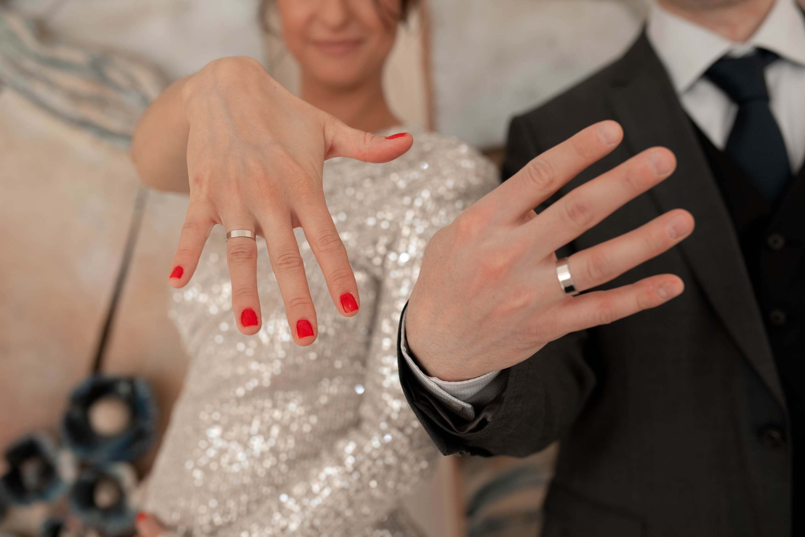 Счастливые Станислав и Наталья. Роспись. Медведковский ЗАГС. Ульяна Сёмина, фотограф, Москва