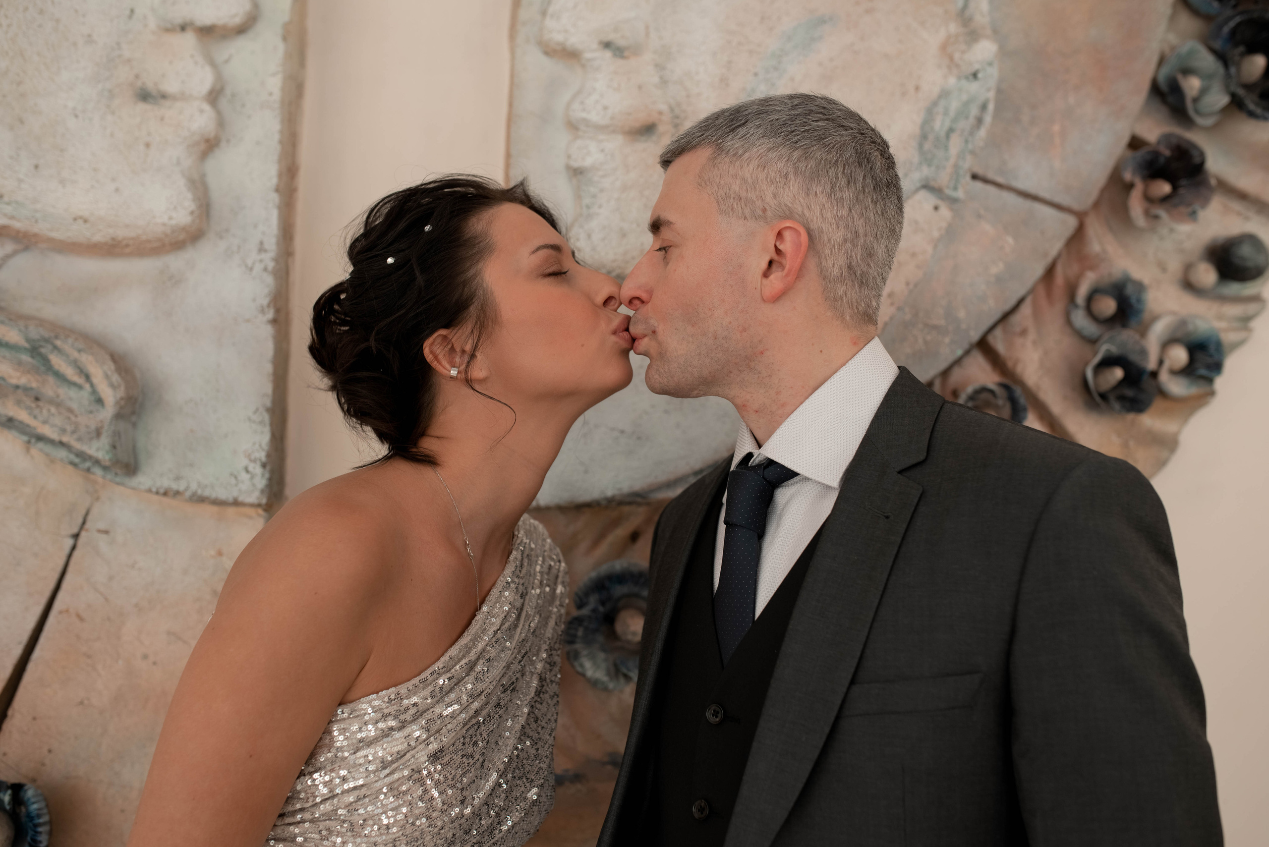 Счастливые Станислав и Наталья. Роспись. Медведковский ЗАГС. Ульяна Сёмина, фотограф, Москва