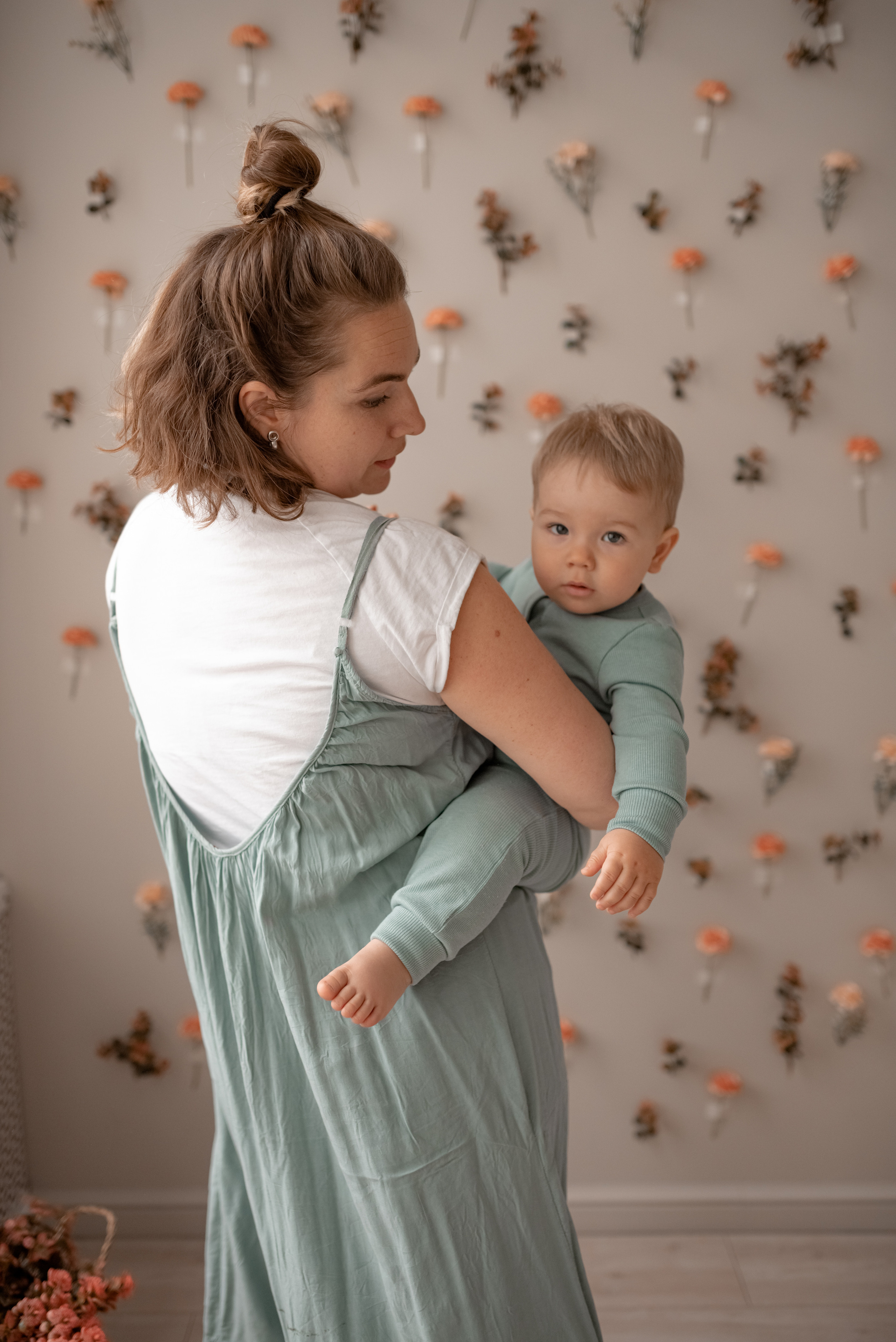 Мирончику годик. Фотосессия с мамой. Ульяна Сёмина, фотограф, Москва