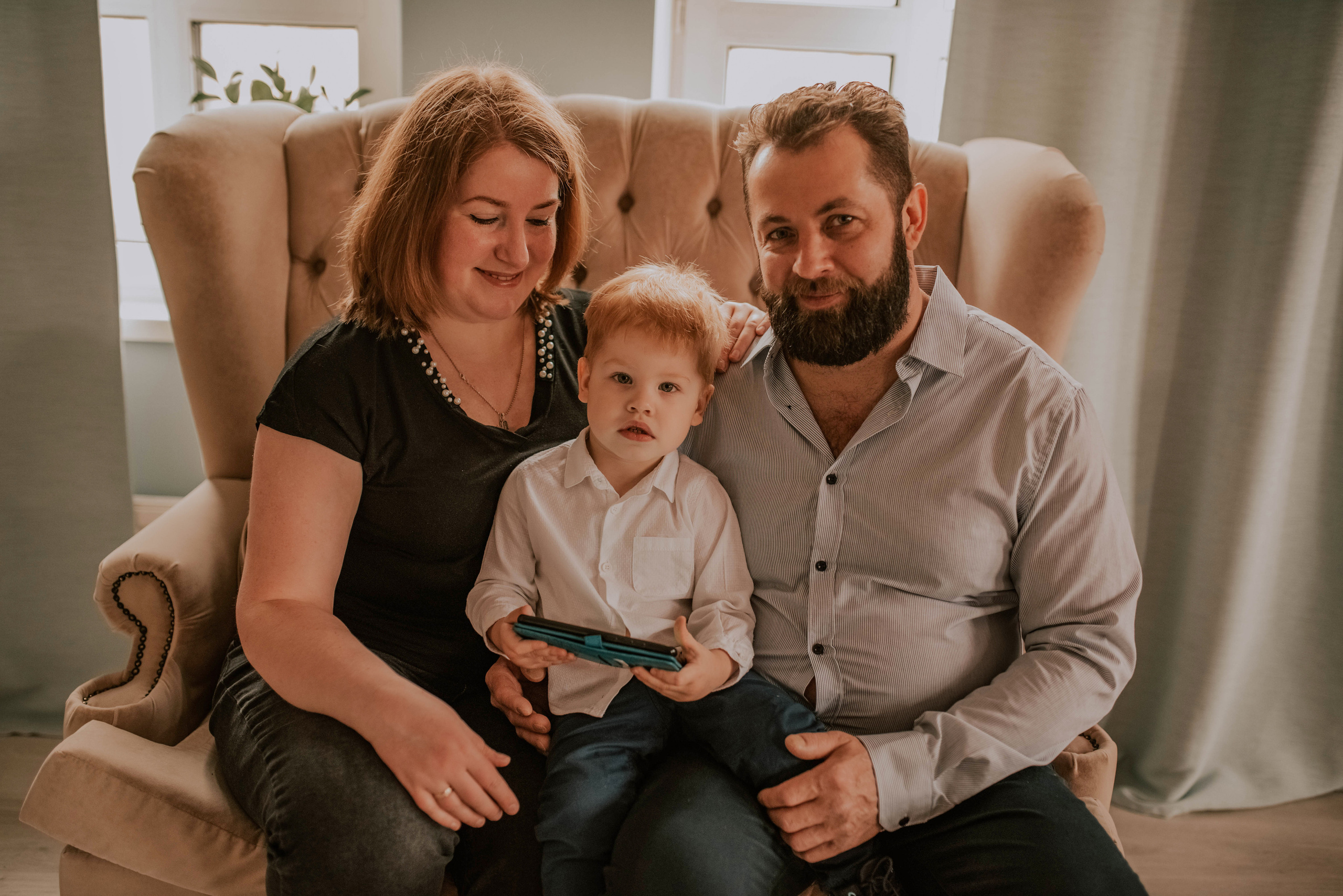 Олежка и его любящая семья. Ульяна Сёмина, фотограф, Москва