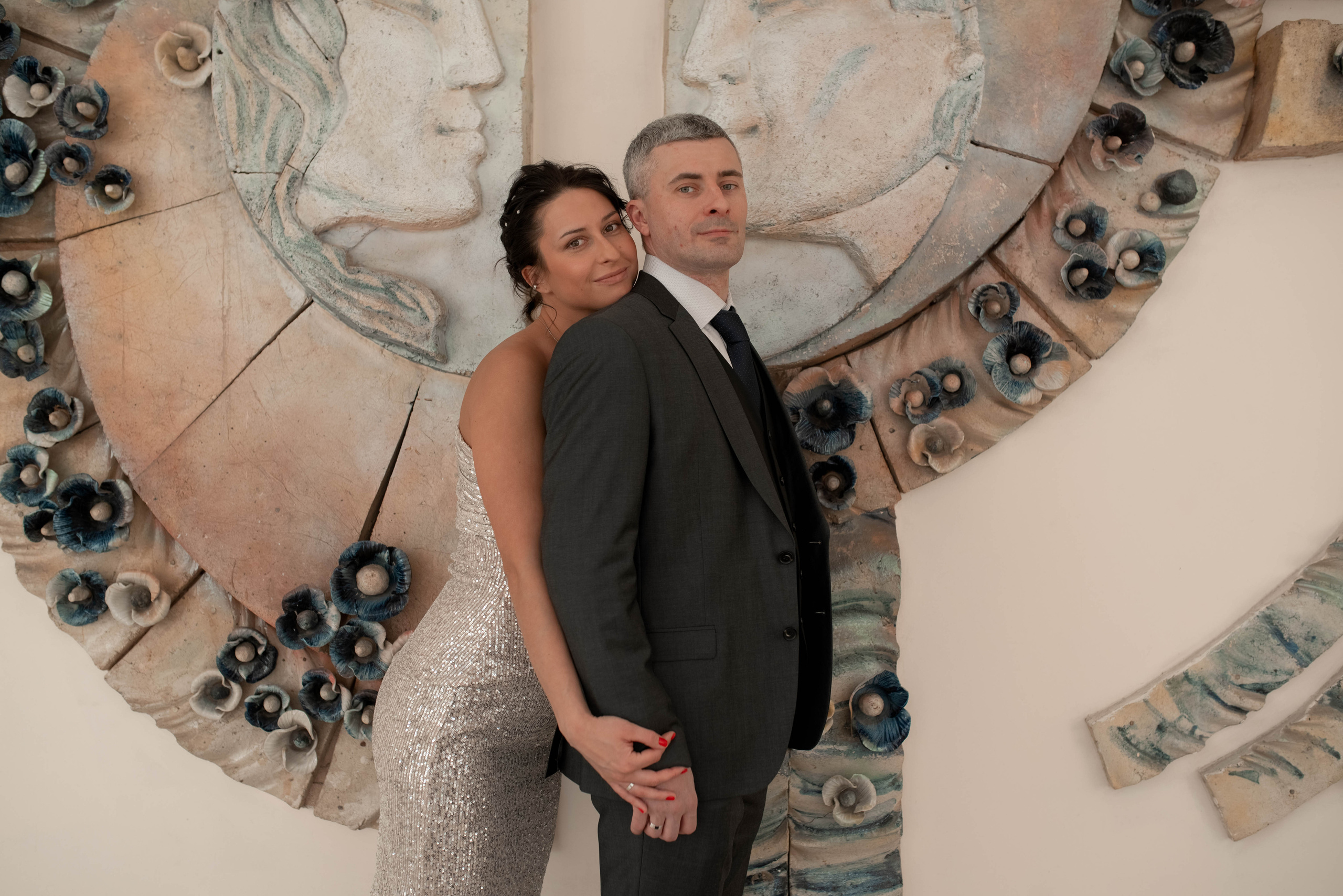 Счастливые Станислав и Наталья. Роспись. Медведковский ЗАГС. Ульяна Сёмина, фотограф, Москва