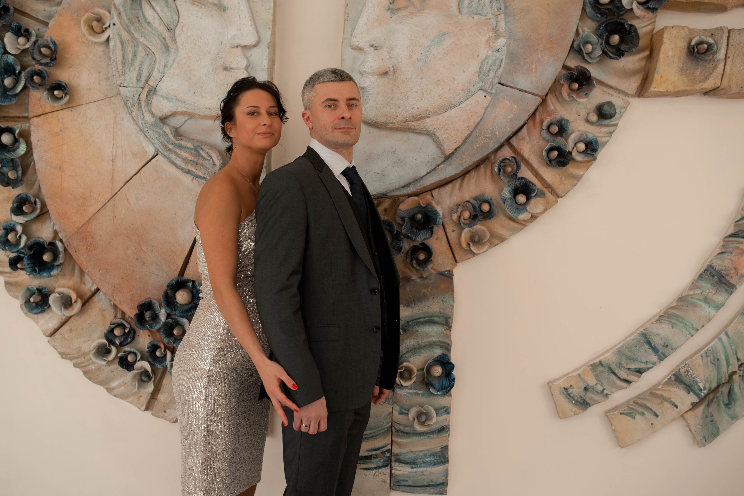 Счастливые Станислав и Наталья. Роспись. Медведковский ЗАГС. Ульяна Сёмина, фотограф, Москва