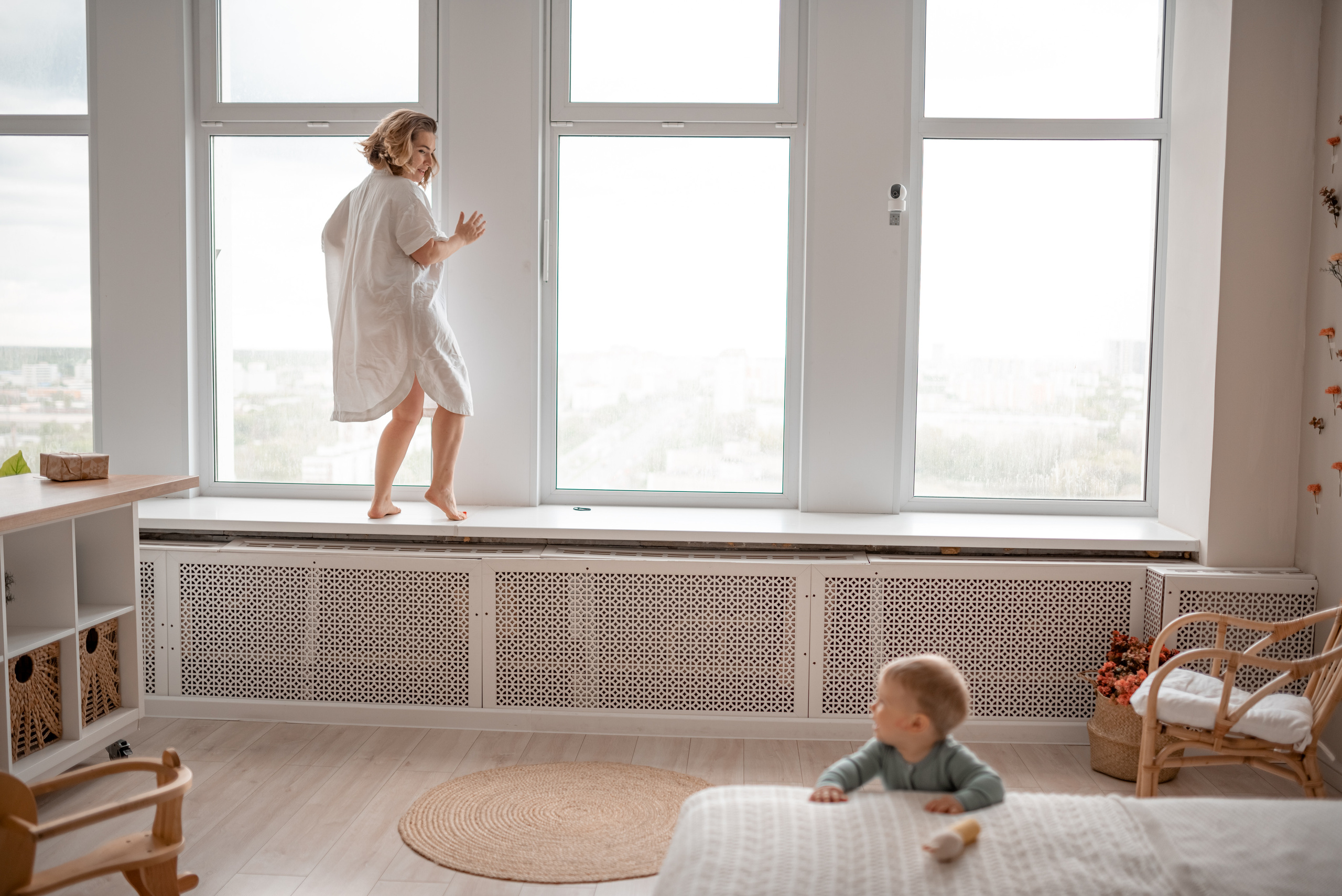 Мирончику годик. Фотосессия с мамой. Ульяна Сёмина, фотограф, Москва