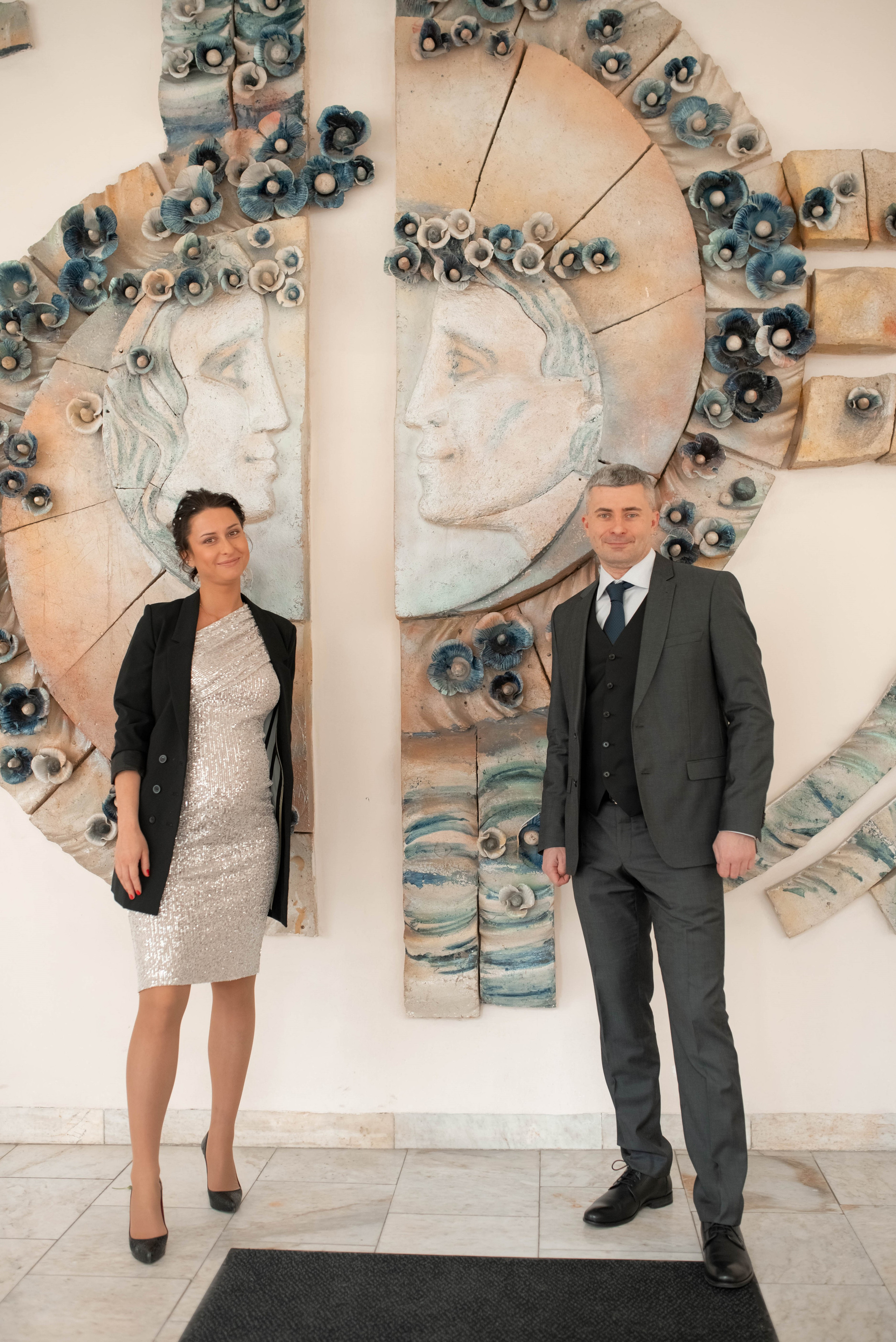 Счастливые Станислав и Наталья. Роспись. Медведковский ЗАГС. Ульяна Сёмина, фотограф, Москва