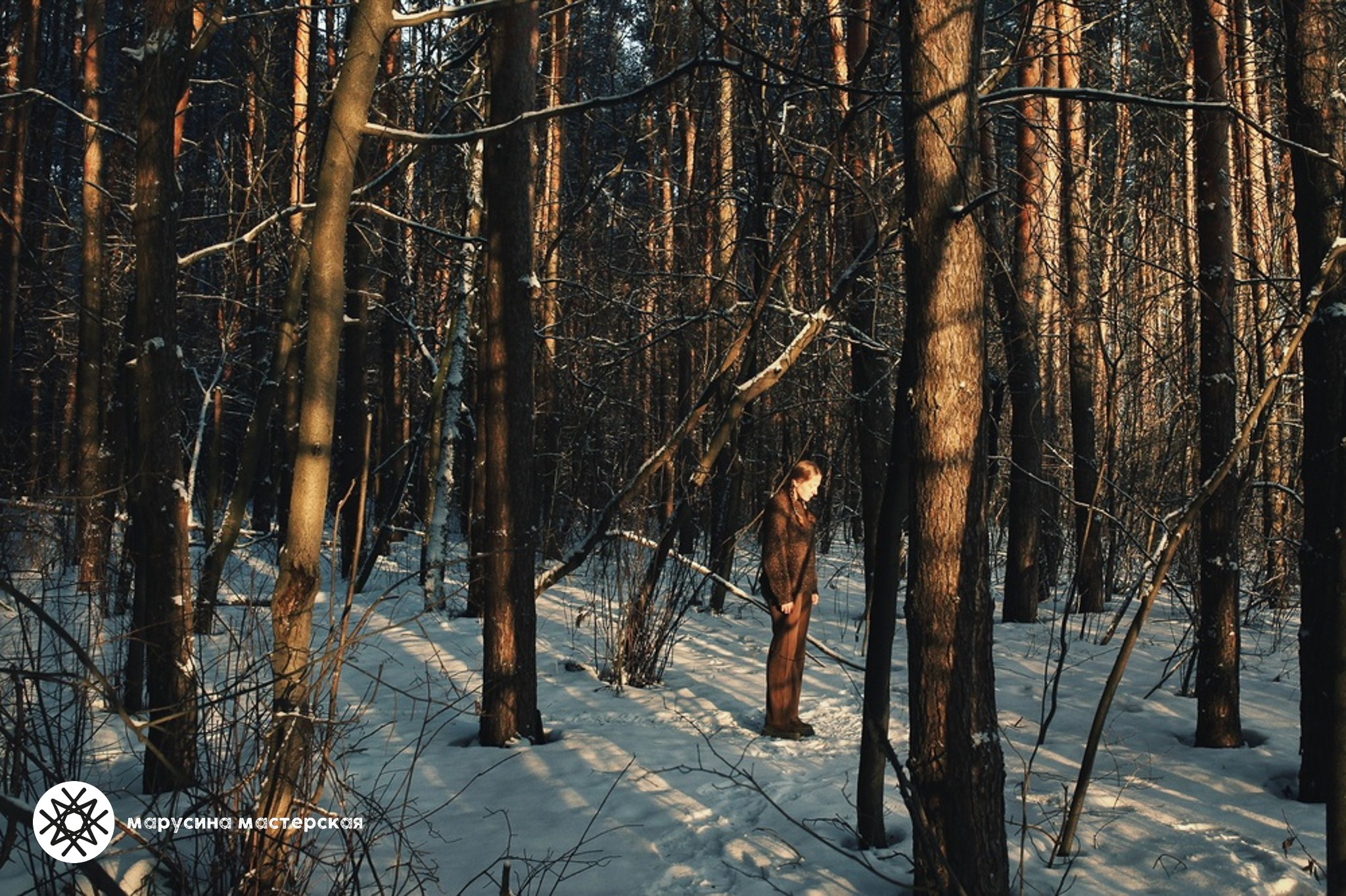 Творческая фотография, снятая в рамках зимней творческой практики, автор — Анна Петушкова