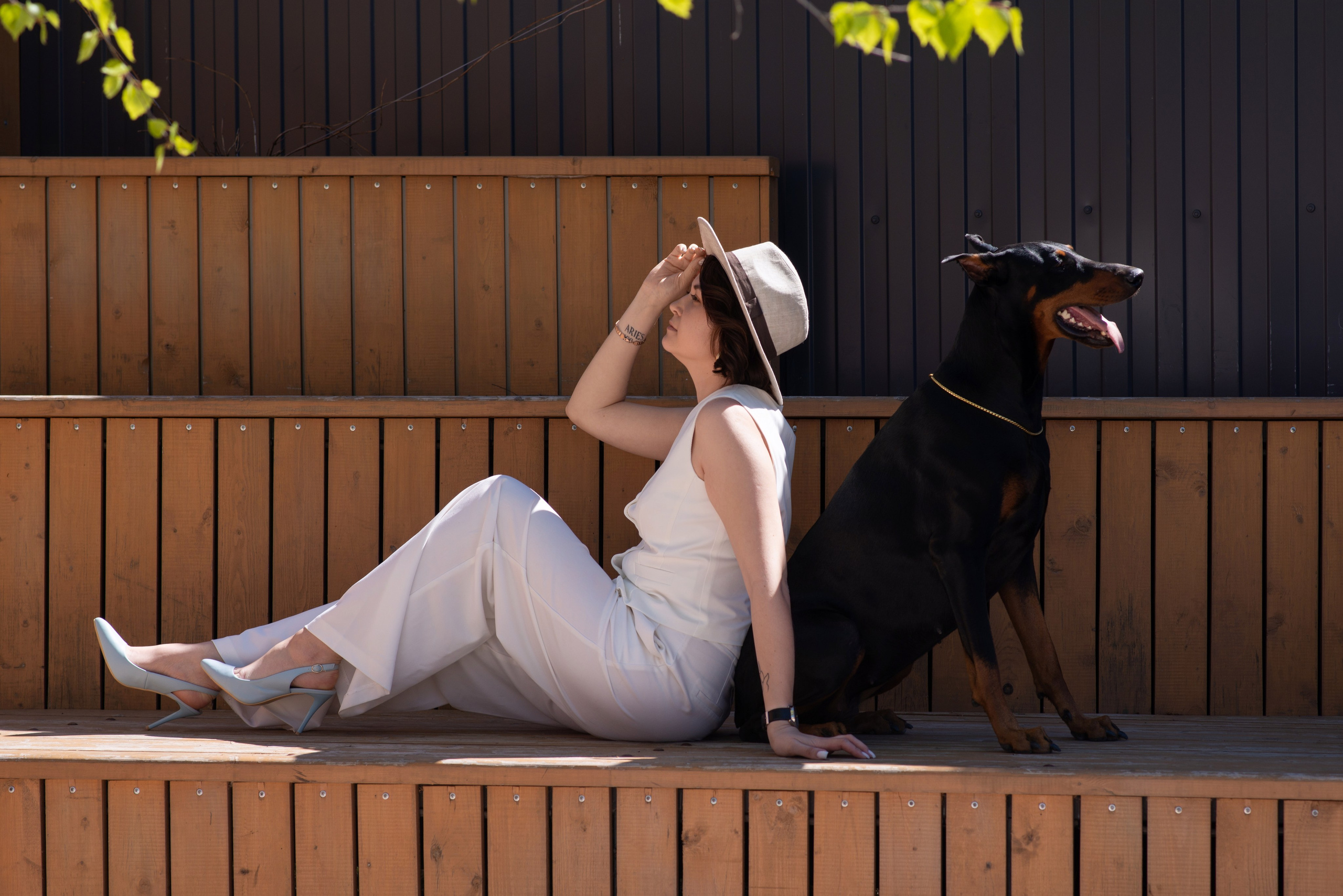 Уличная Фотопроект «Доберман». Фотограф Софья Власенко | Вологда