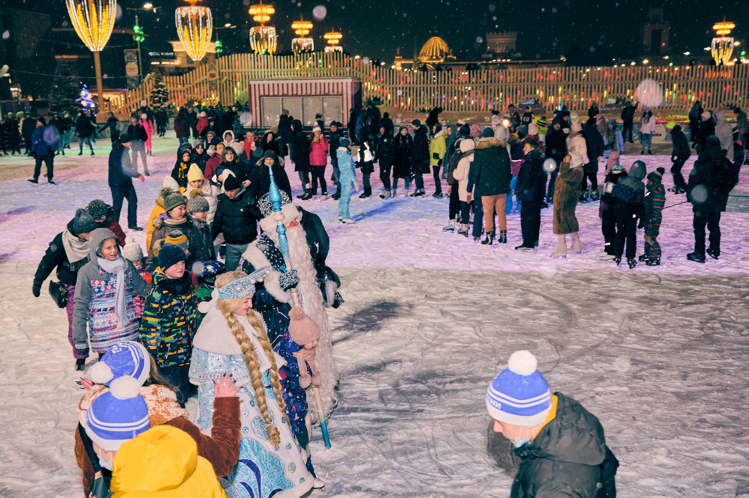 Линия жизни и Дед Мороз на ВДНХ. Никита Хохловский фото и видео продакшн