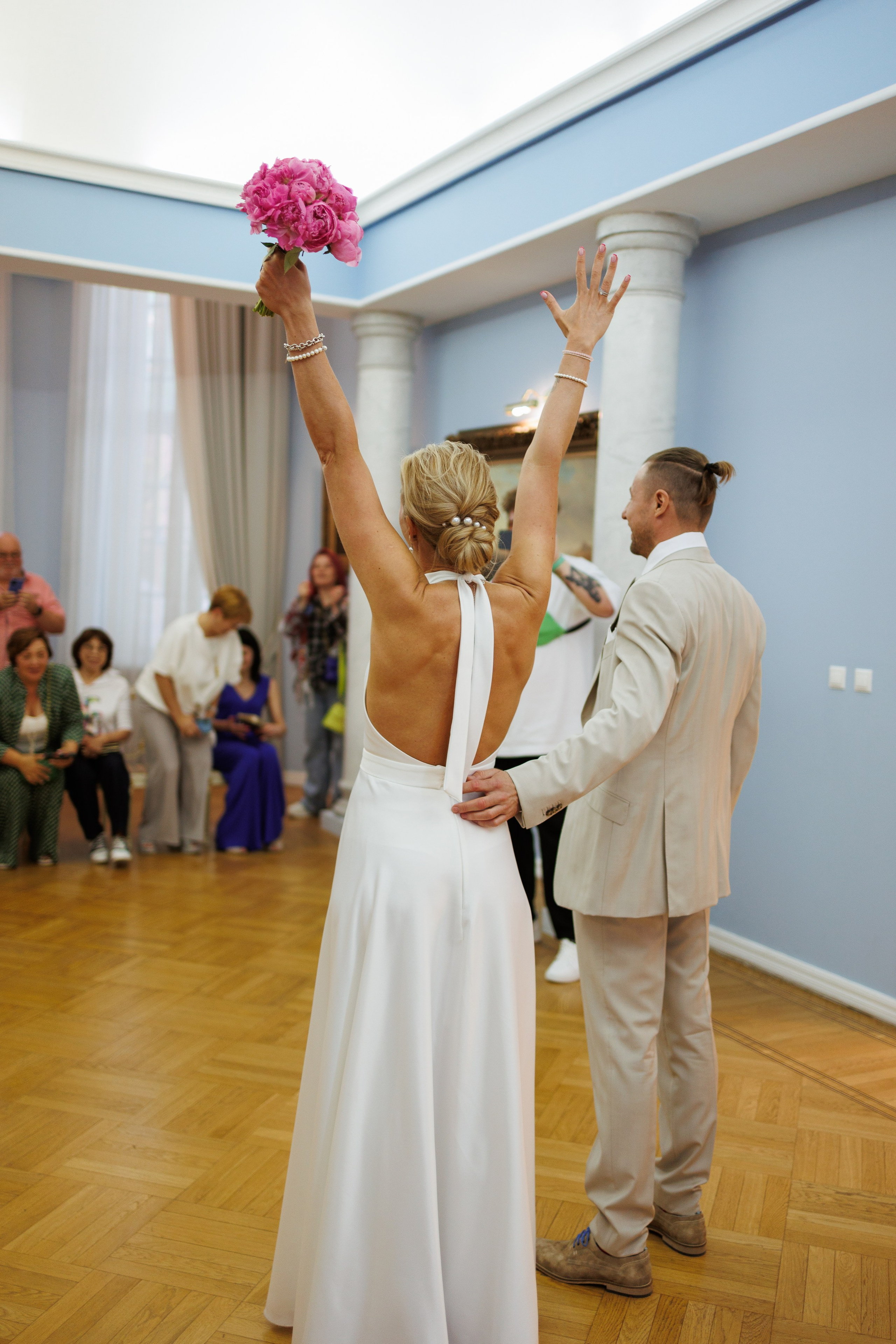 Розовая свадьба Женя и Олег. Марковкина КрисТина