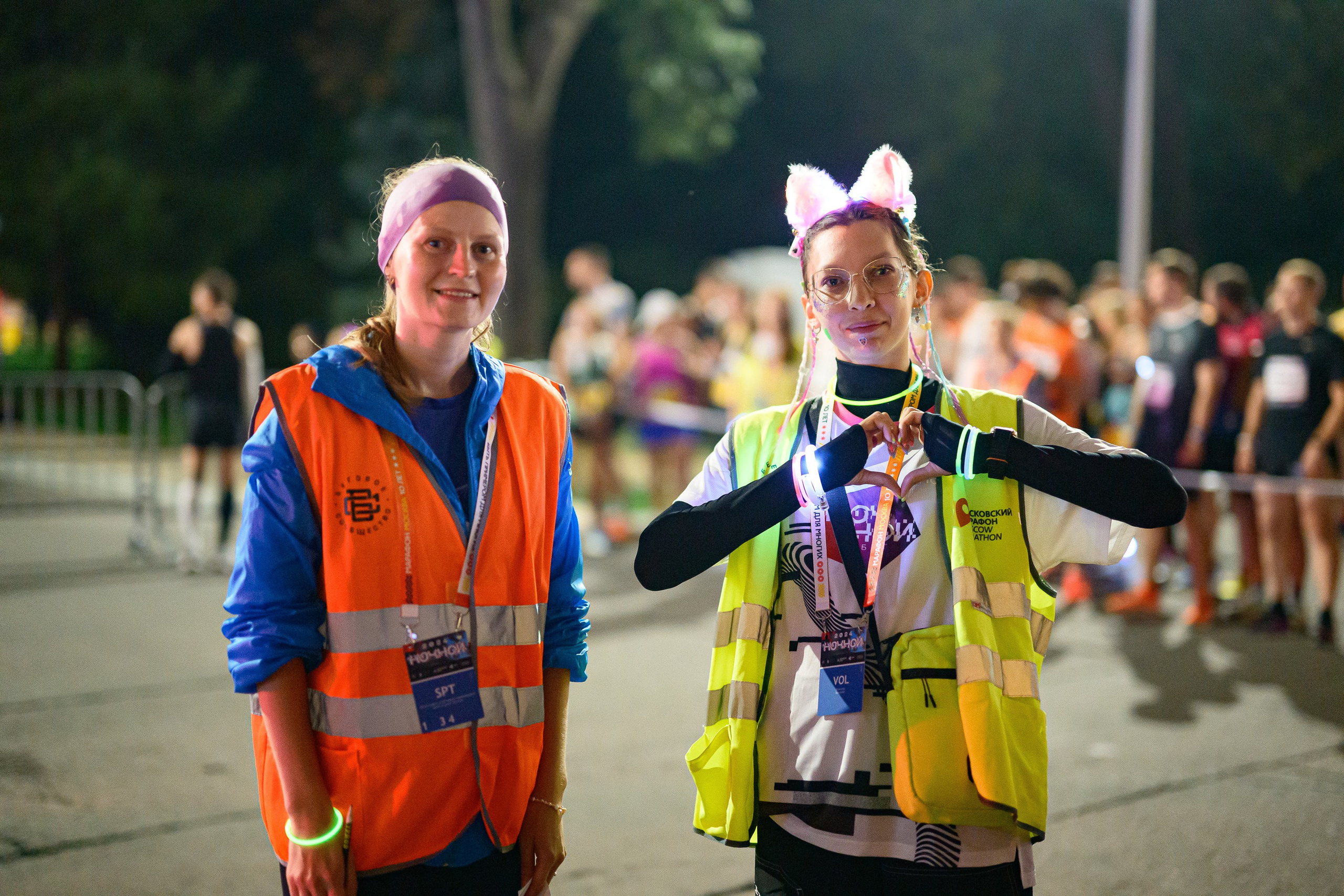 Ночной забег 2024. Репортажный фотограф Сергей Квартальнов