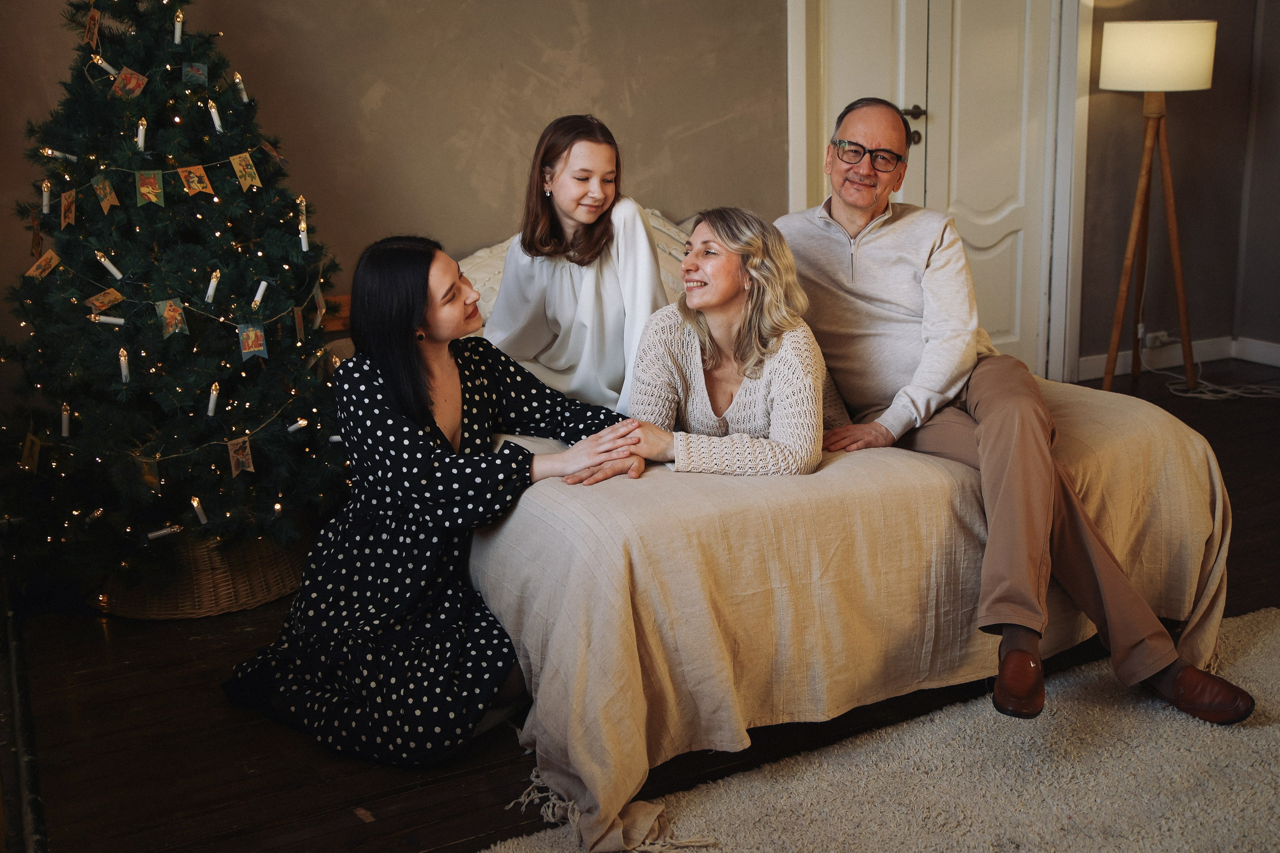 Семейная фотосессия Большая семья Фотосессия с родителями. Фотограф Владимир Москва