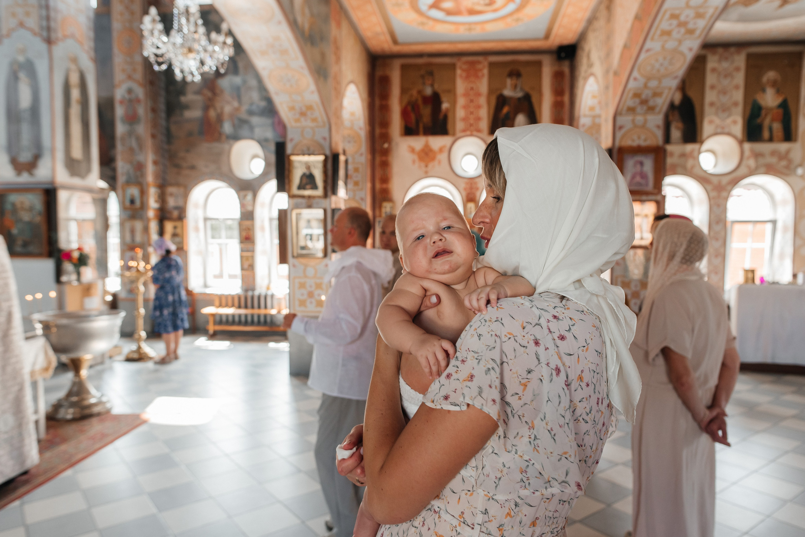 Крещение Артемия. Детский и семейный фотограф выпускной альбом Приморско-Ахтарск