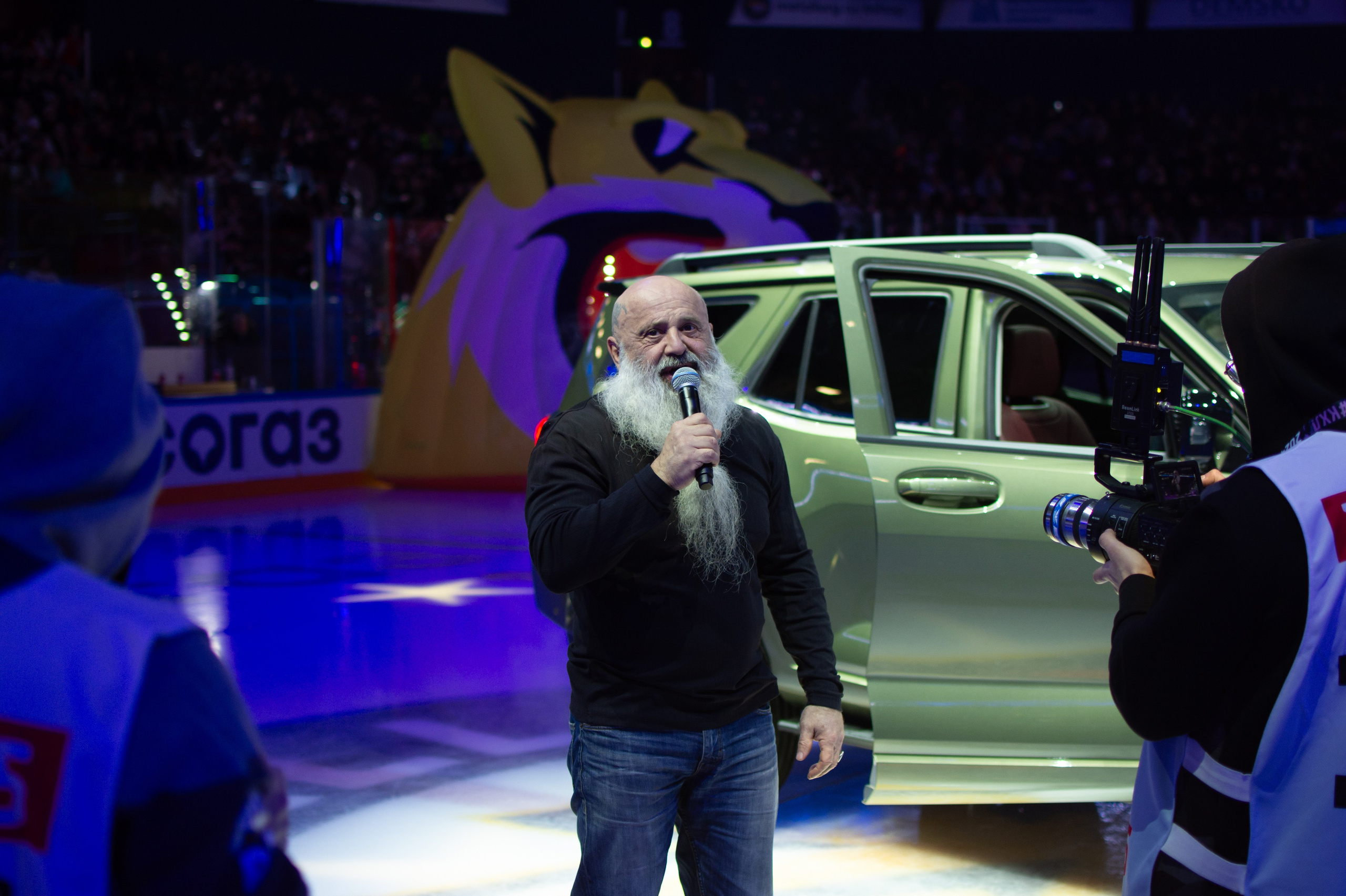 Призетация ТАНК в арене Металлург. Evgeniy Roslov