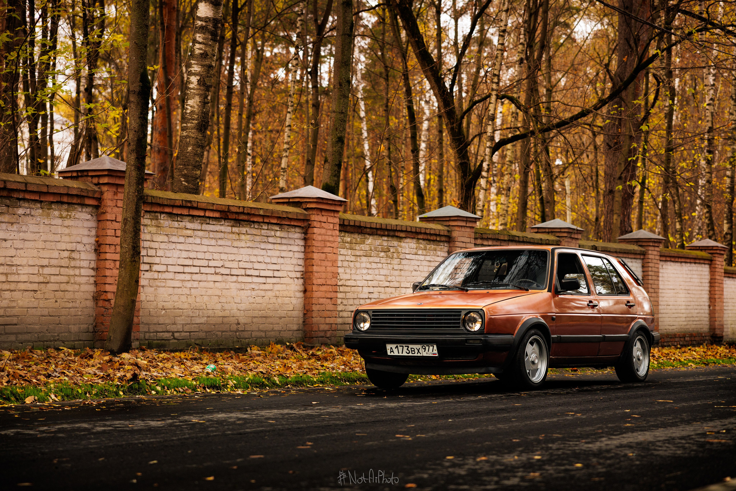 Фотосессия VW Golf 2. #NotAiPhoto — автомобильный фотограф