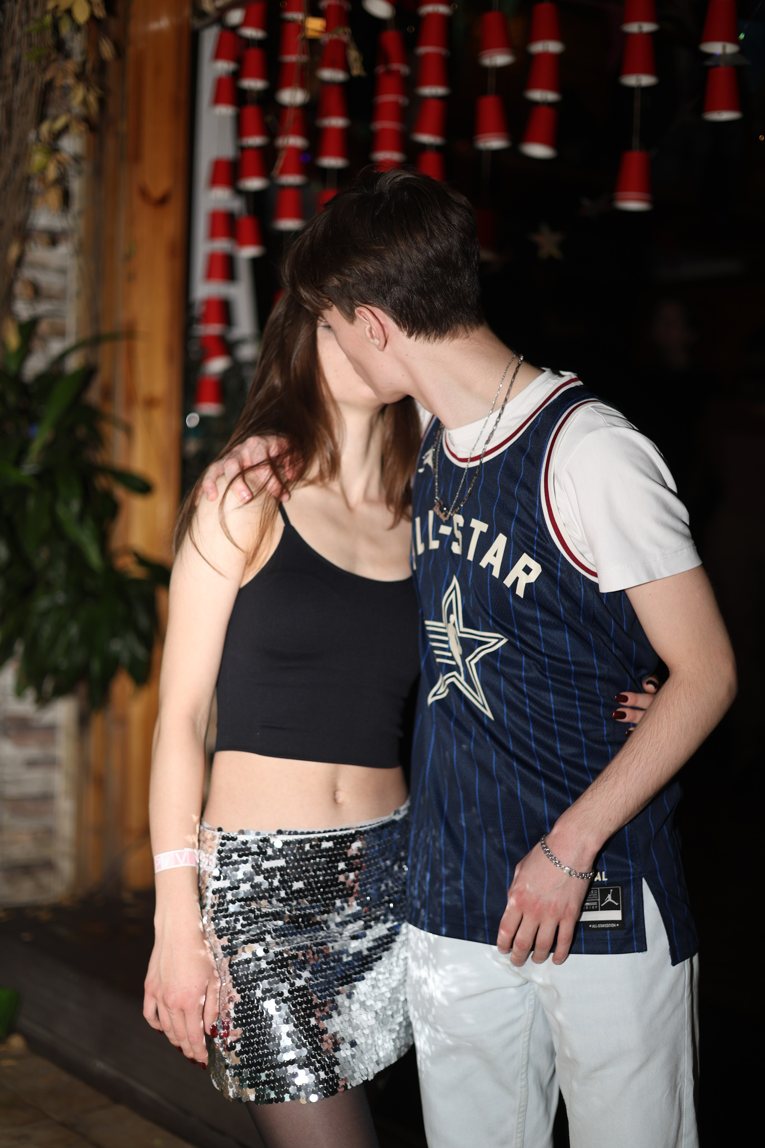 Student american-style party. Mintonov's Film Studio