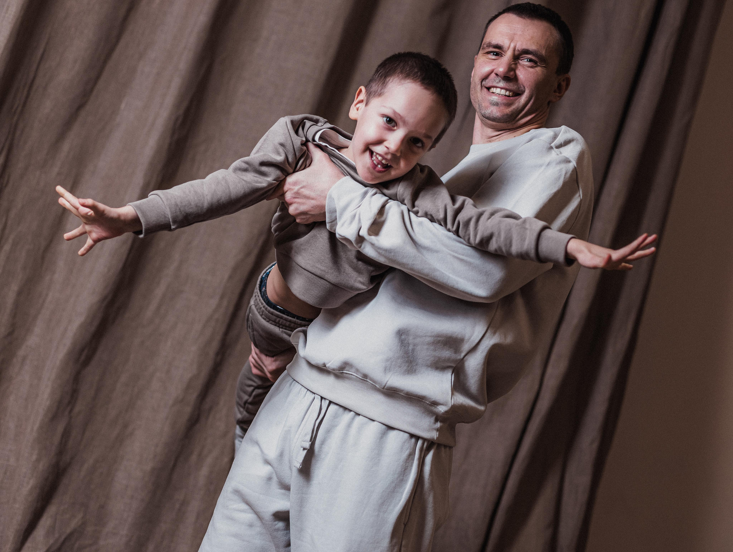 Папа и сын. Мариам Багдасарян