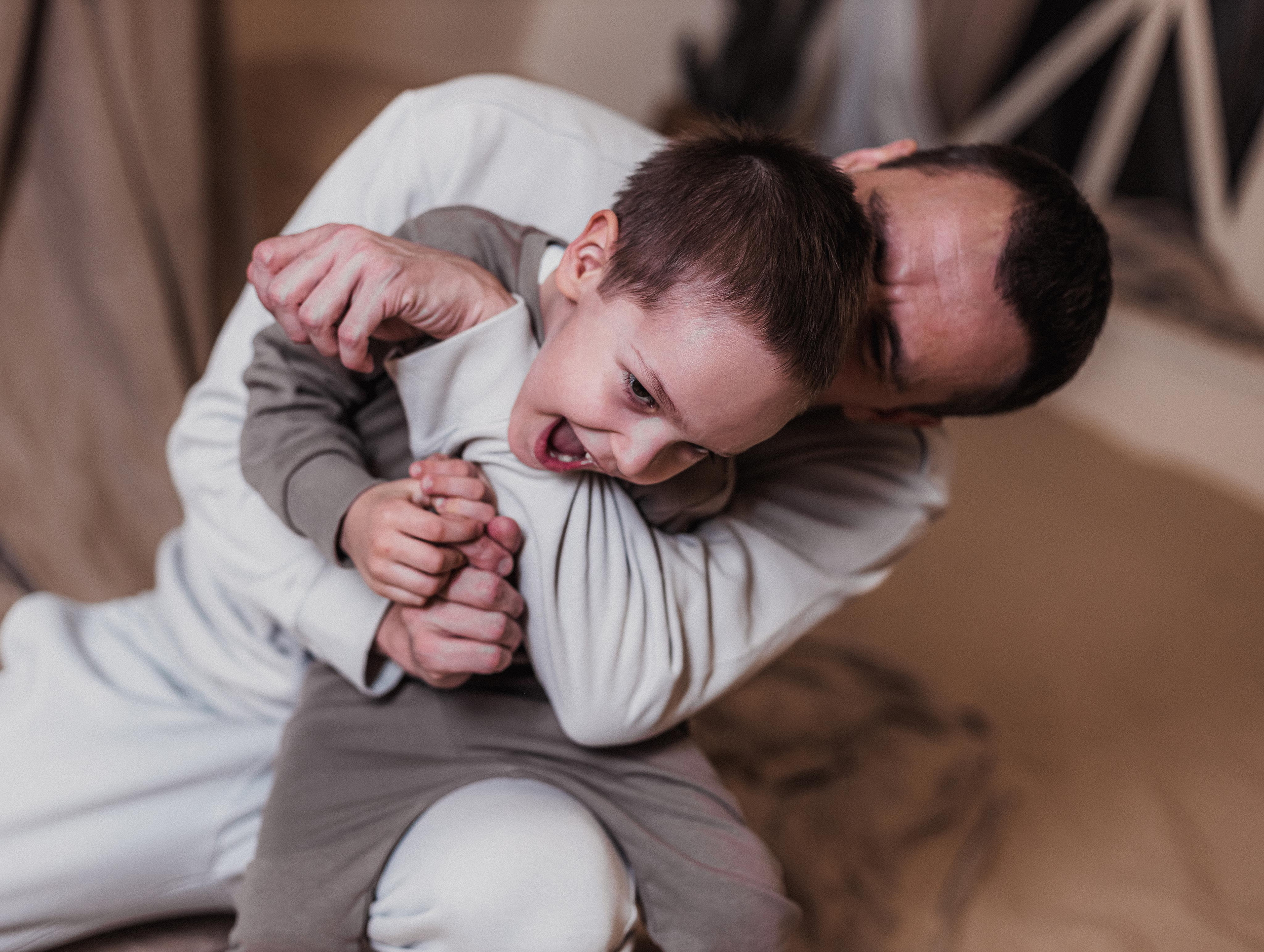 Папа и сын. Мариам Багдасарян