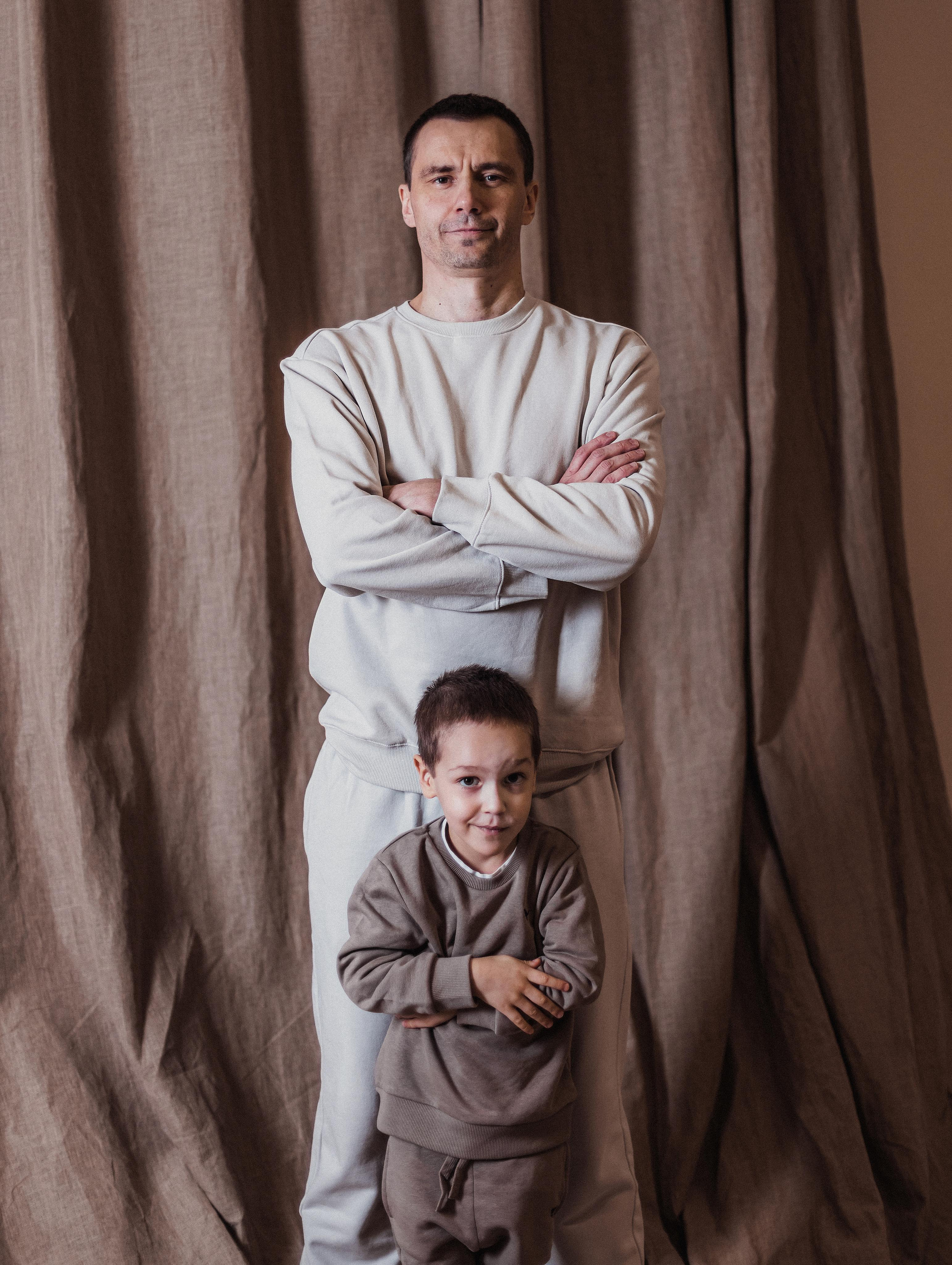 Папа и сын. Мариам Багдасарян