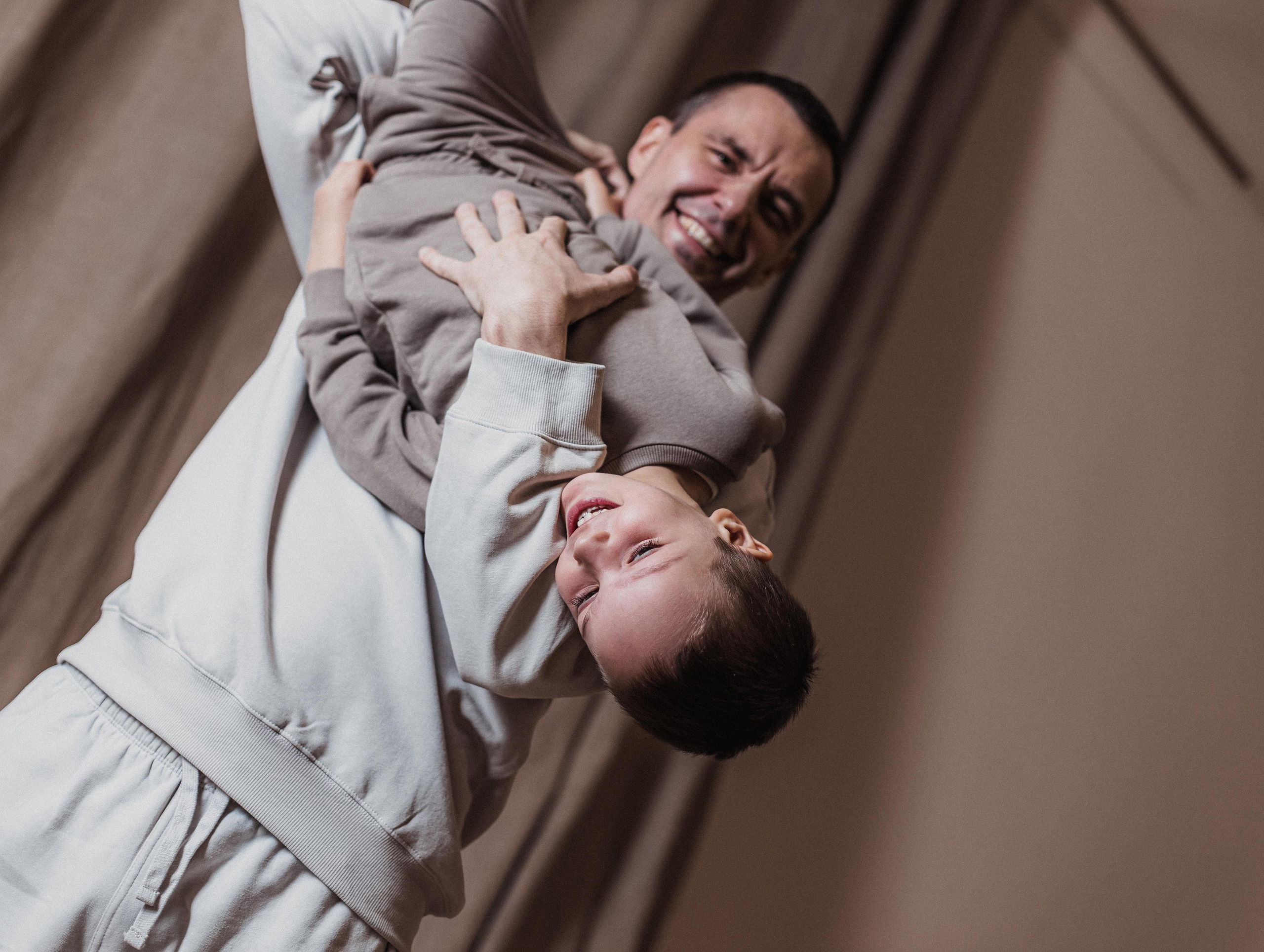 Папа и сын. Мариам Багдасарян