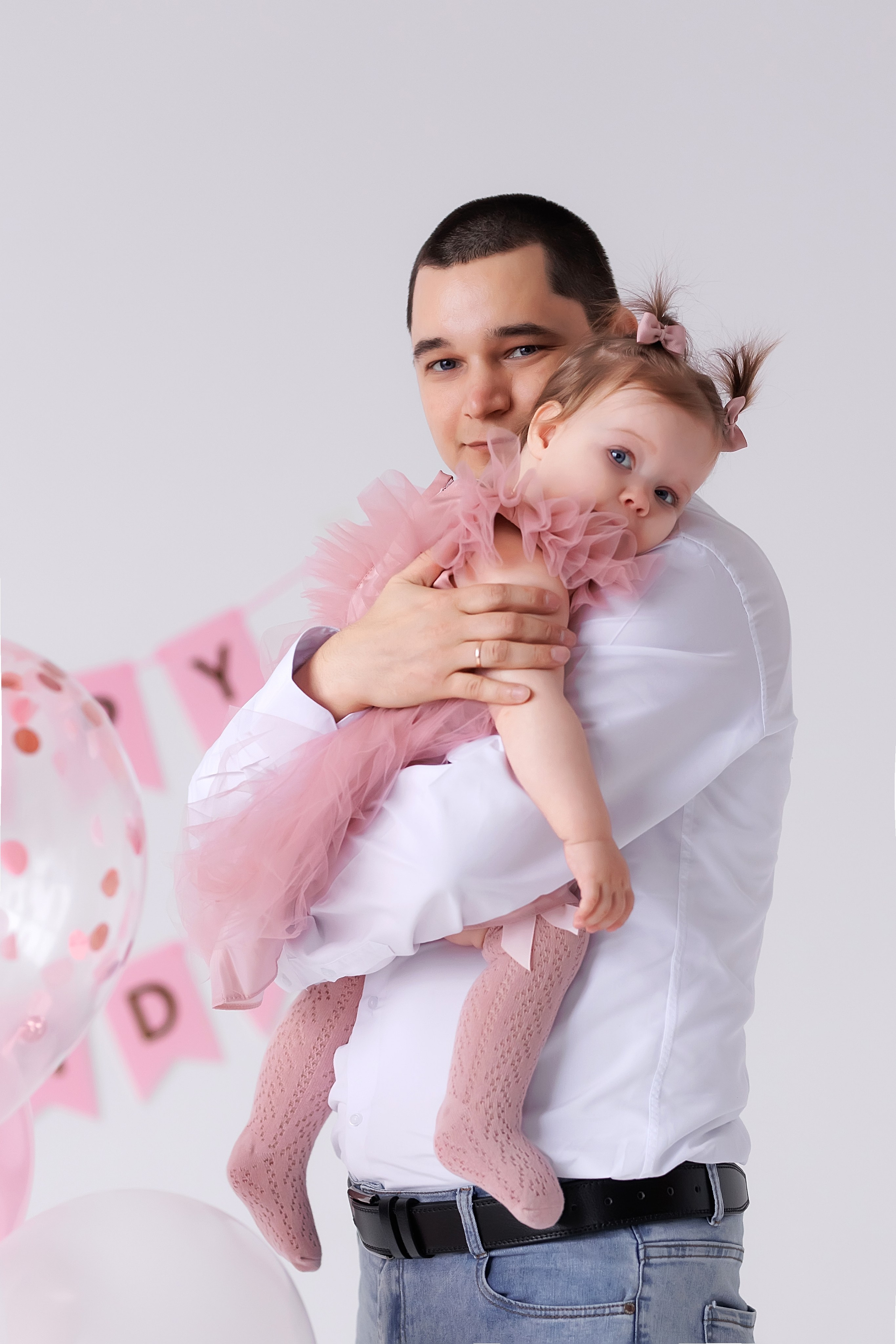 Олечке годик. Семейный и детский фотограф в Москве Шарапова Ирина