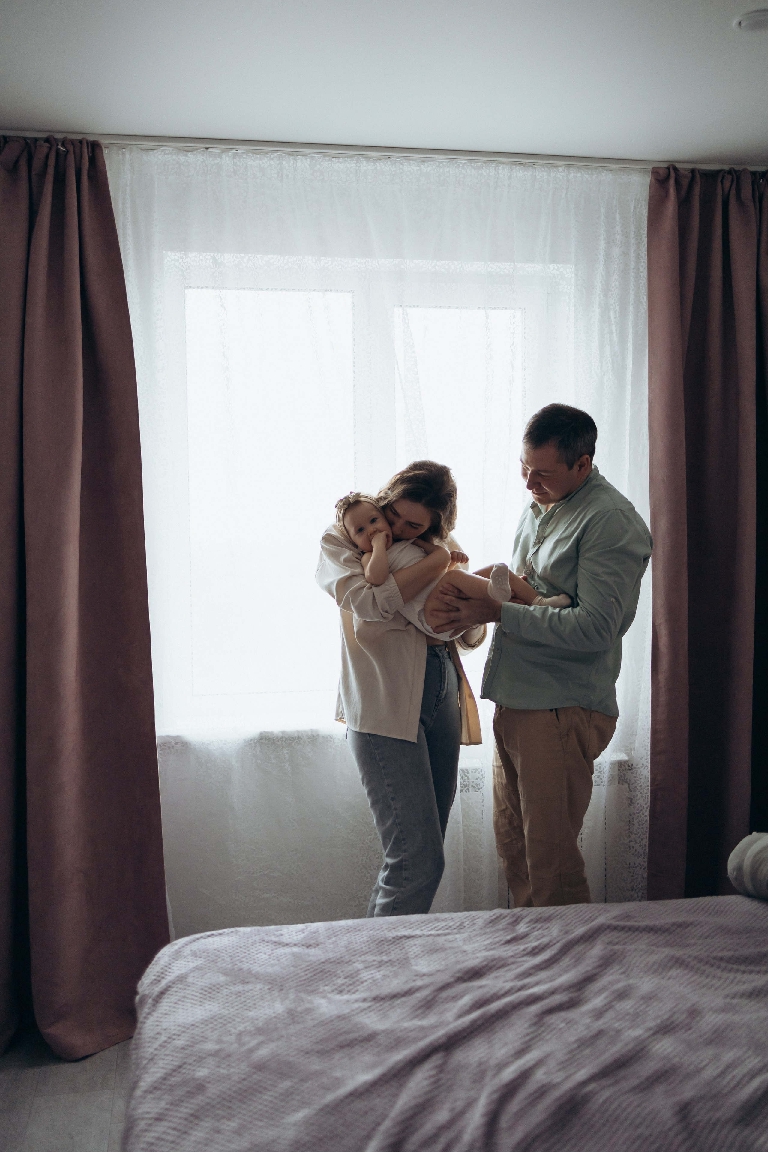 Лёша, Ксюша и Василёчек. Свадебный фотограф в Тольятти Валерия Барышкина