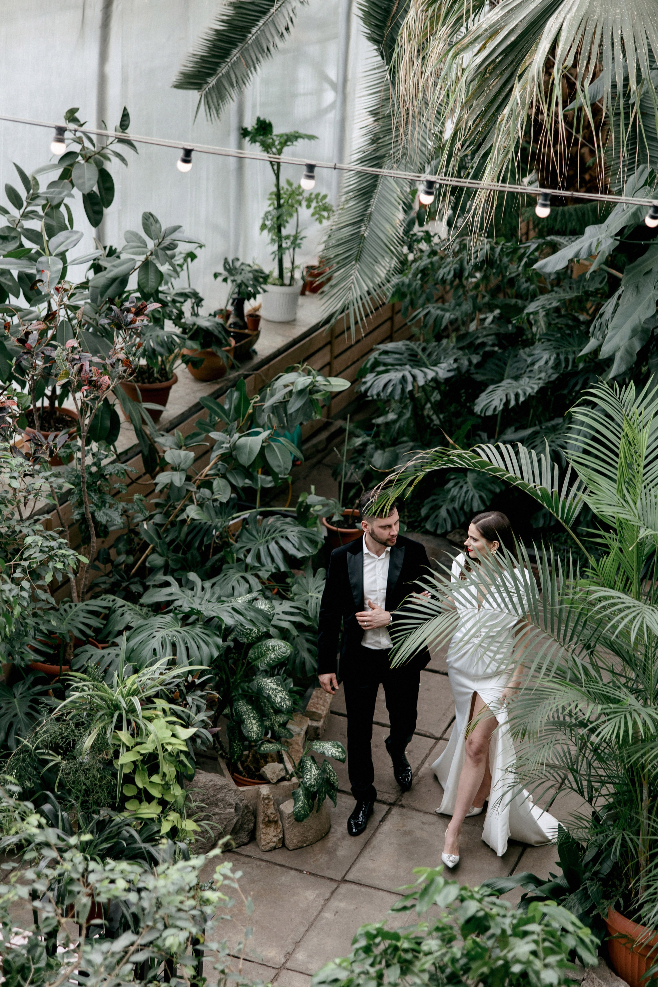 Оранжерея Таврического сада. Свадебный фотограф Москва