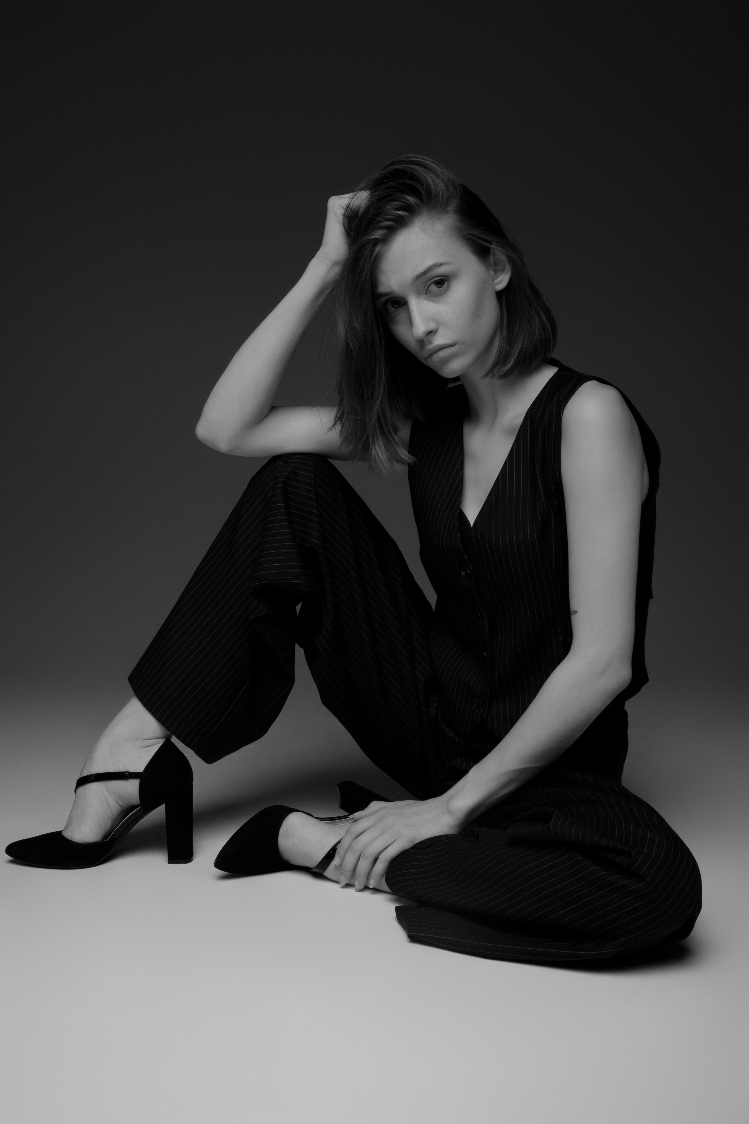 Модельные и актерские тесты. Портретный фотограф в Москве Александр Денисов