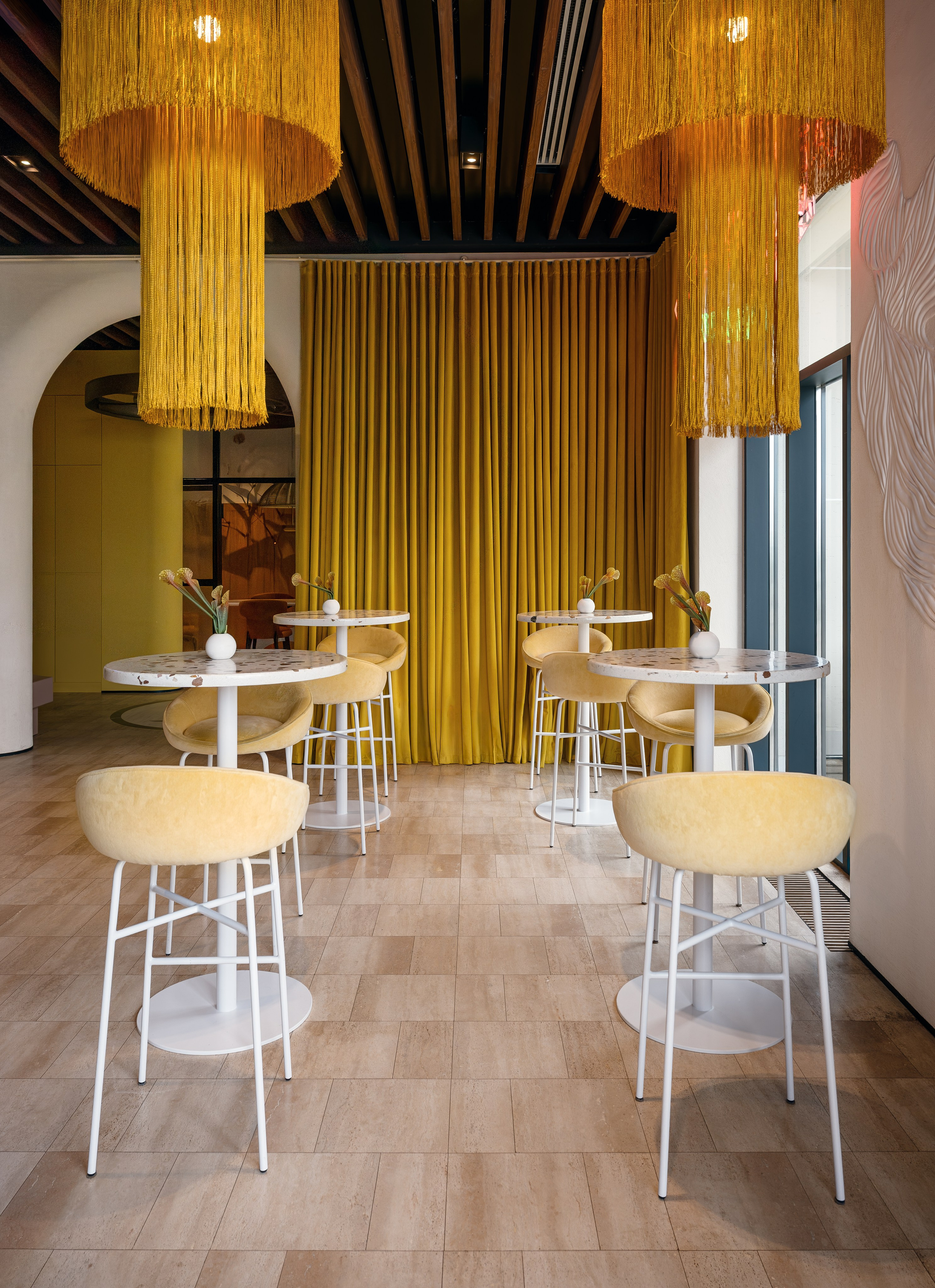 Mantera Supreme Delphin and Rusalka Cafe by AA Partners. Ekaterina Symidi. Interior Photographer