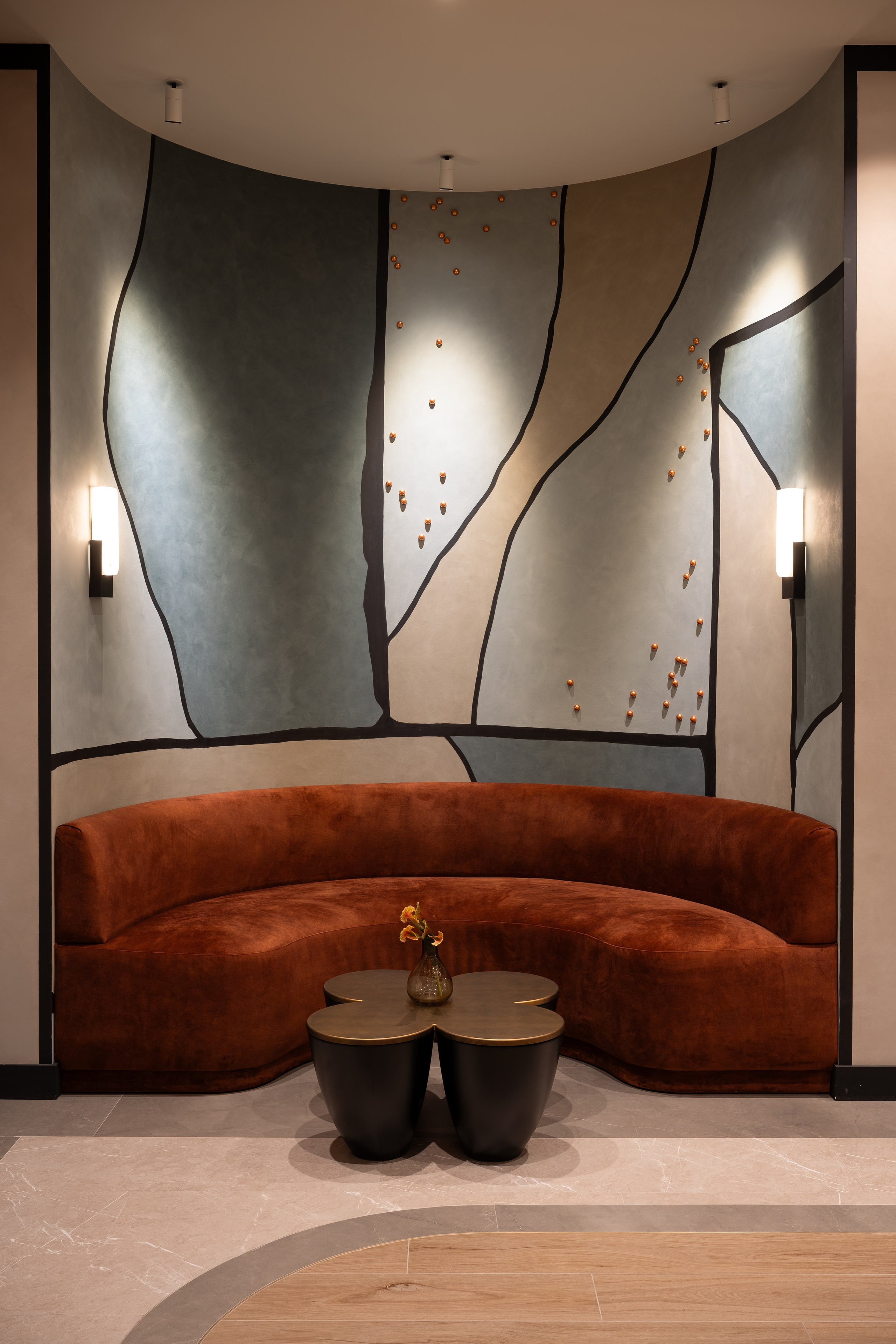 Mantera Congress Lobby by AA Partners. Ekaterina Symidi. Interior Photographer