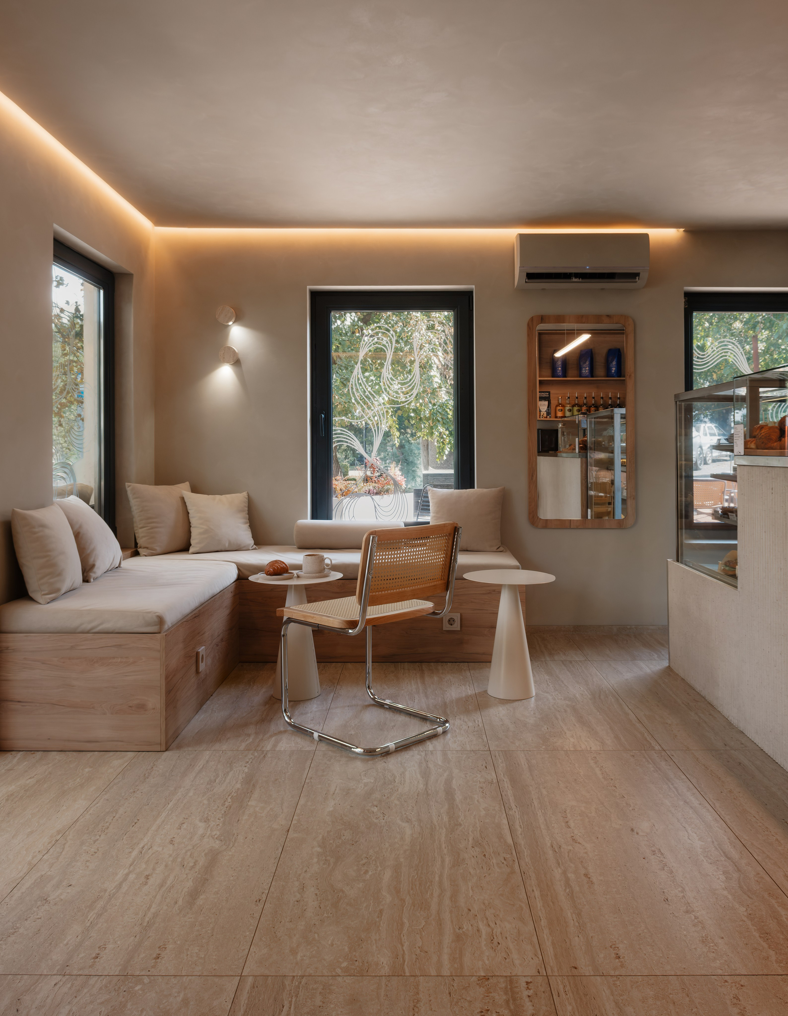 Buno Coffee. Ekaterina Symidi. Interior Photographer