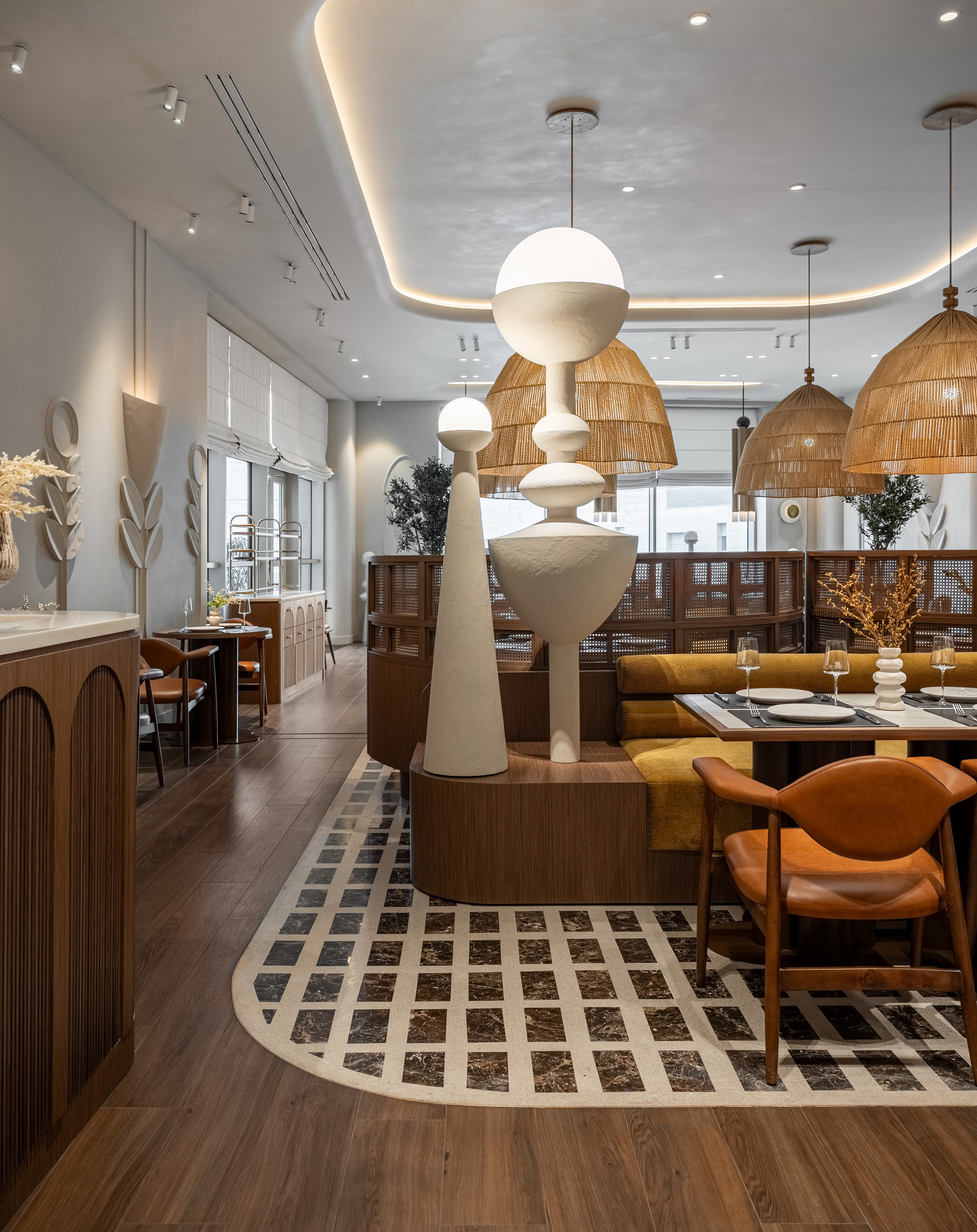 Mantera Congress Italian Rest by AA Partners. Ekaterina Symidi. Interior Photographer