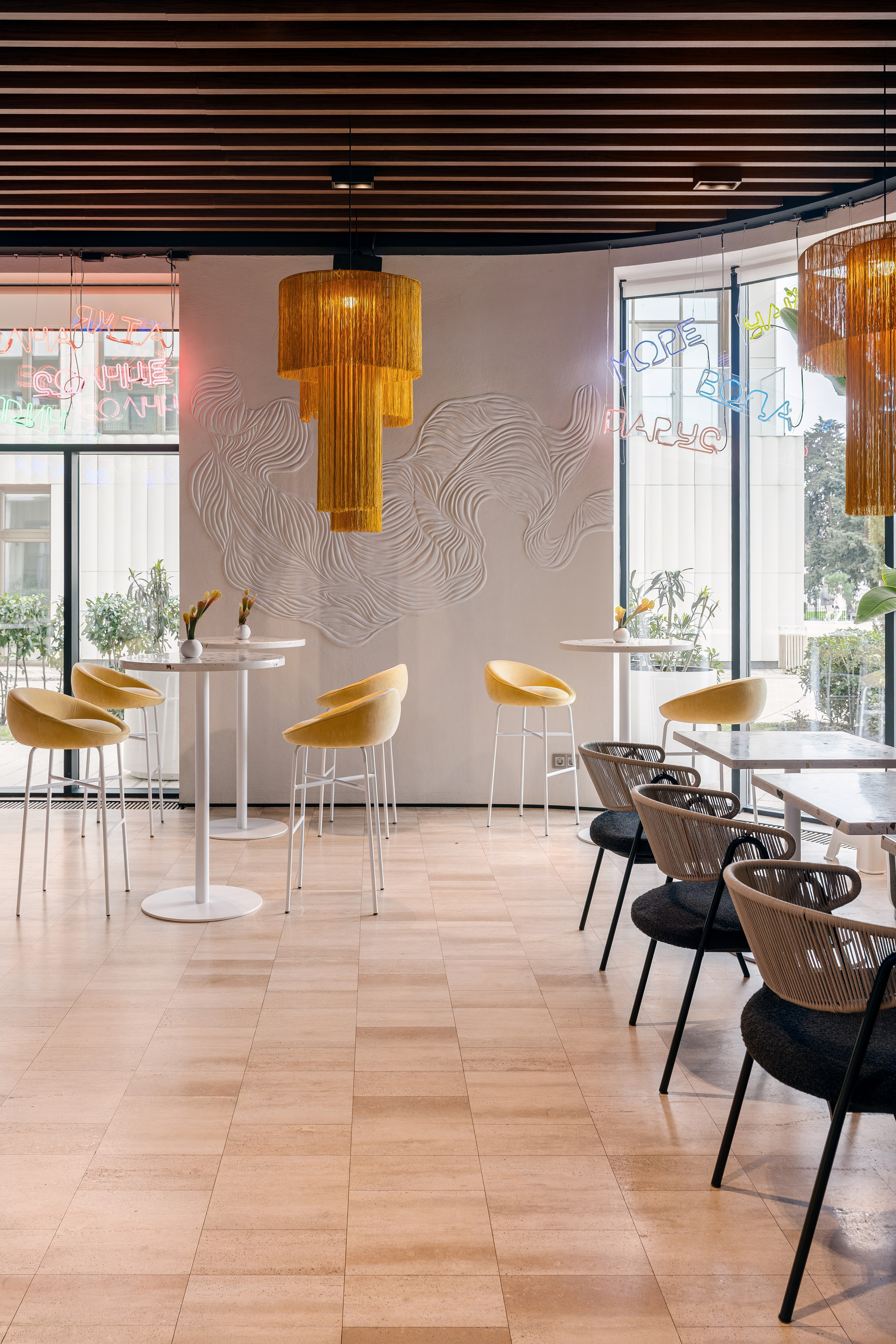 Mantera Supreme Delphin and Rusalka Cafe by AA Partners. Ekaterina Symidi. Interior Photographer