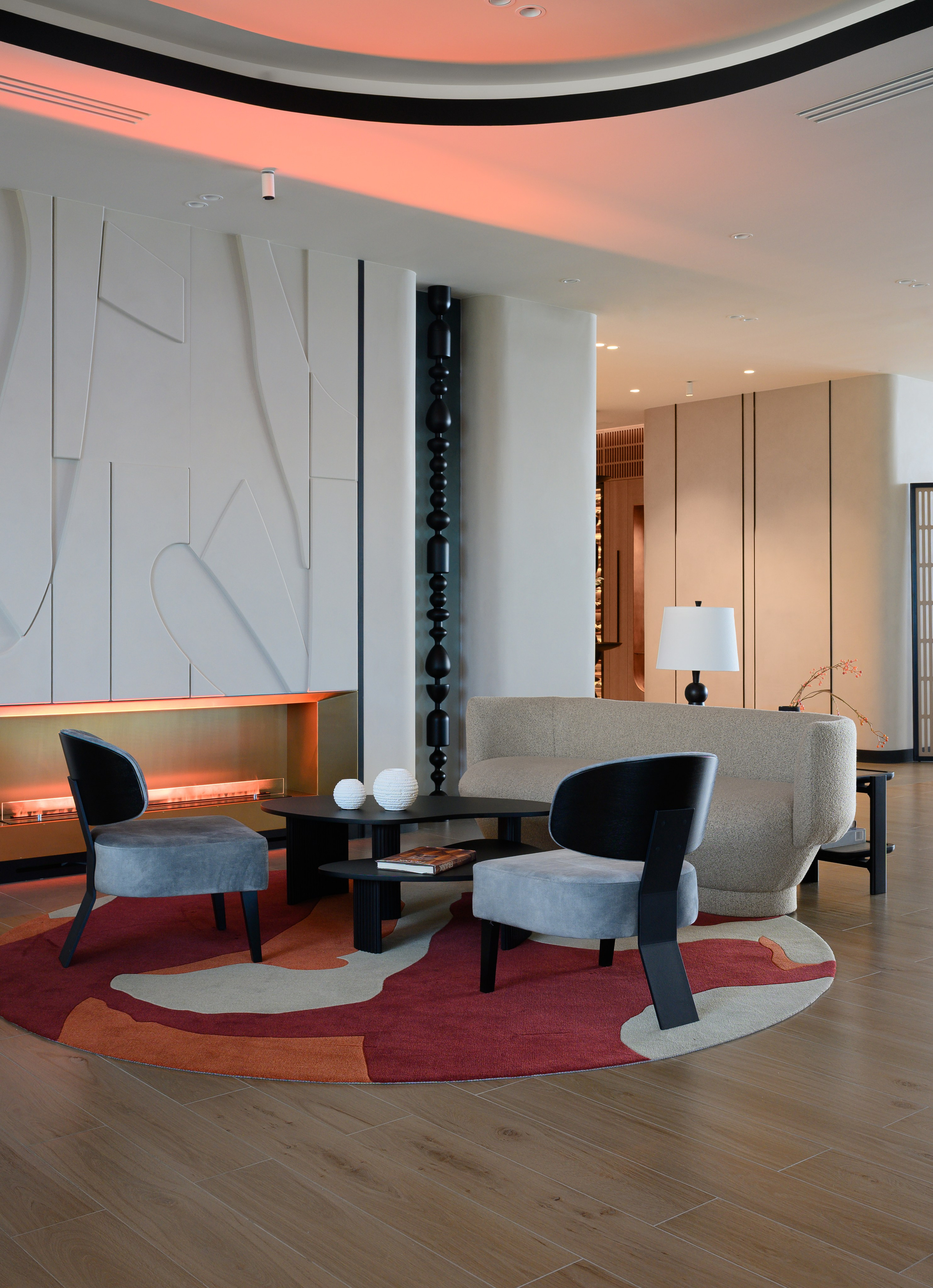 Mantera Congress Lobby by AA Partners. Ekaterina Symidi. Interior Photographer