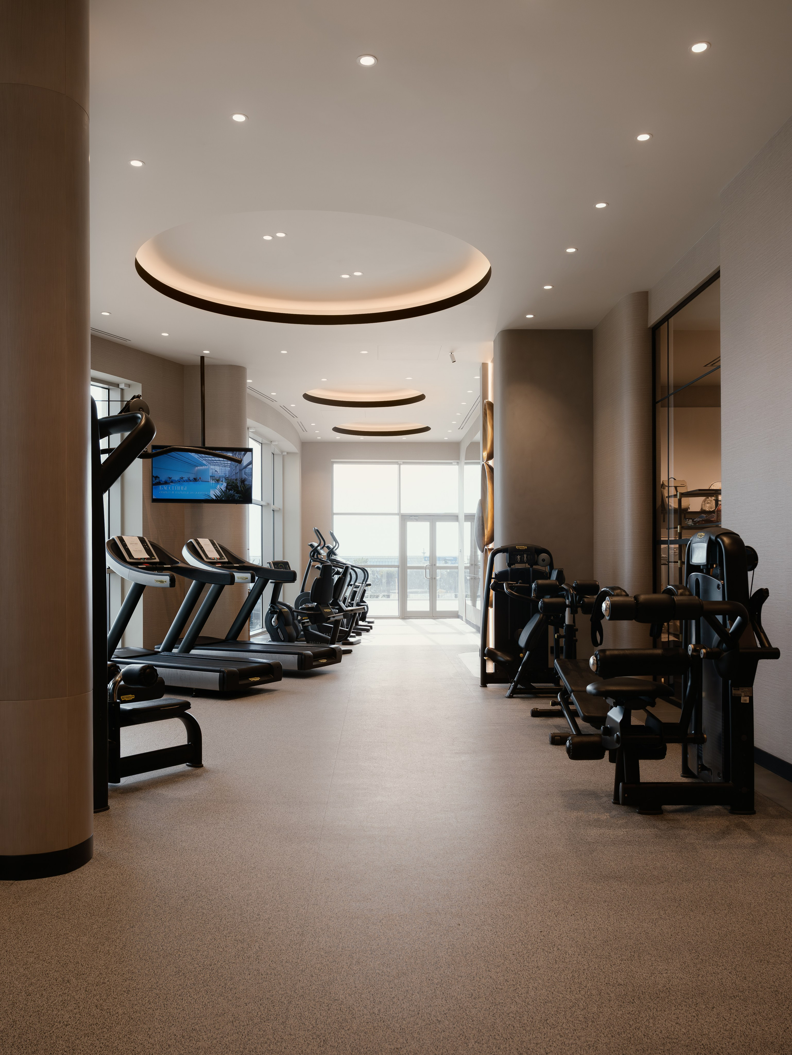 Mantera Congress Gym by AA Partners. Ekaterina Symidi. Interior Photographer