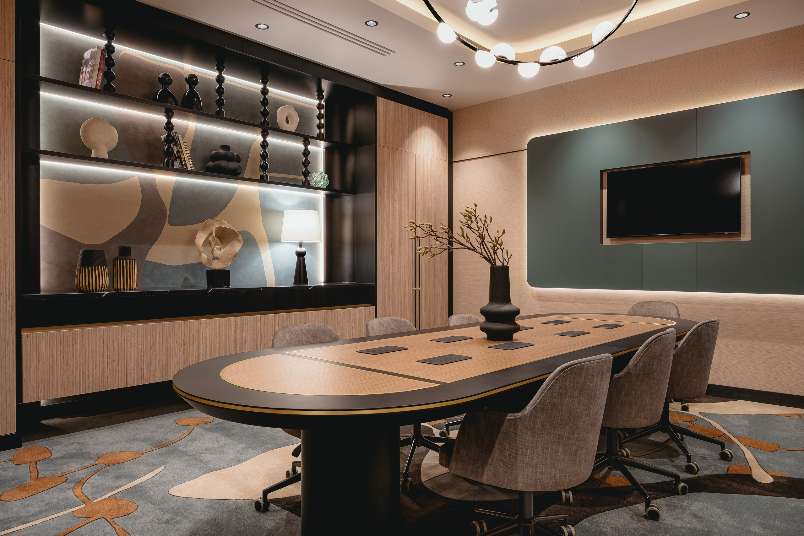 Mantera Congress Conference Room by AA Partners. Ekaterina Symidi. Interior Photographer