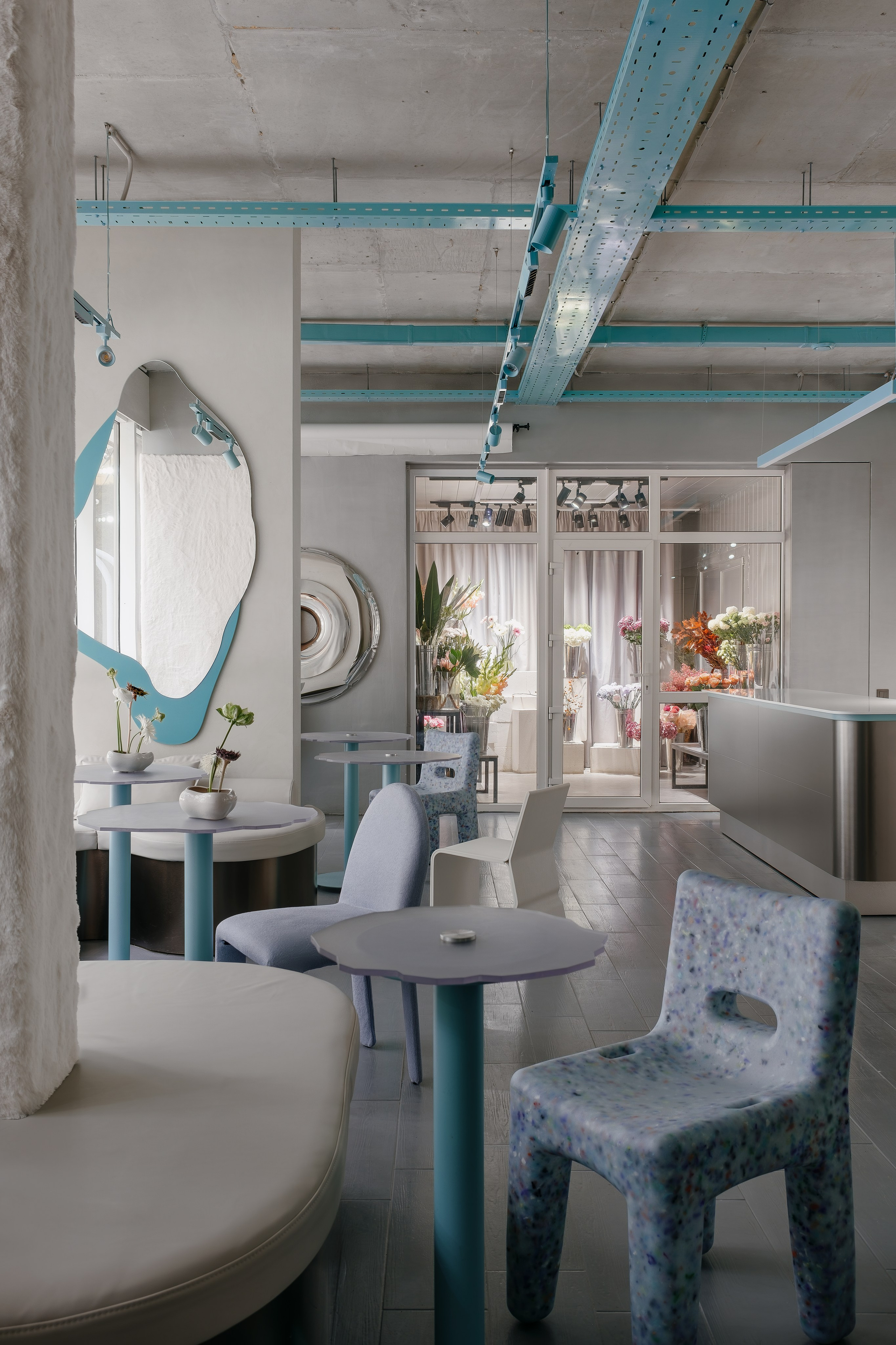 Цветочный бутик Бирюза в Краснодаре — дизайнер Елена Сосницкая. Ekaterina Symidi — Interior Photographer
