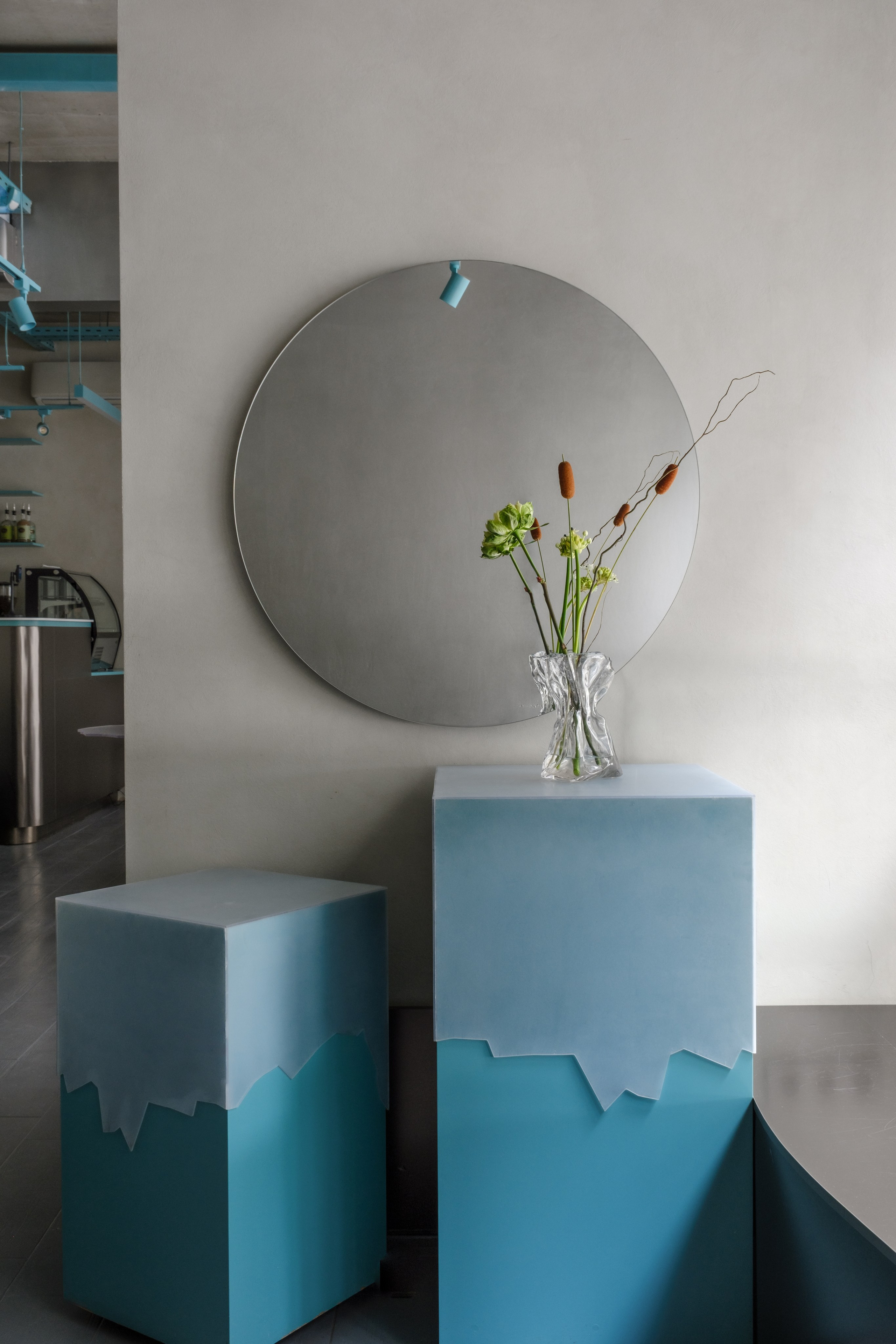 Цветочный бутик Бирюза в Краснодаре — дизайнер Елена Сосницкая. Ekaterina Symidi — Interior Photographer