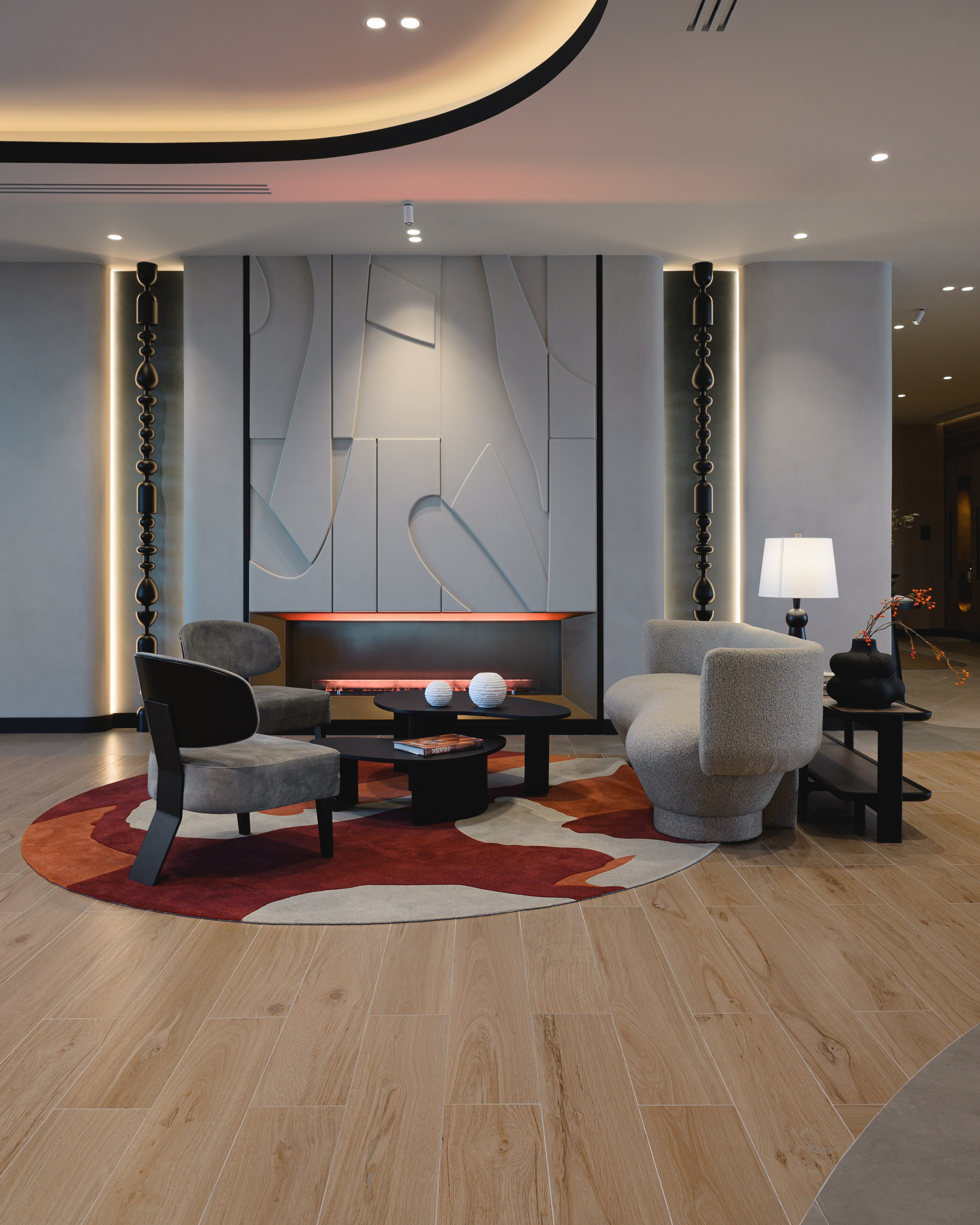Mantera Congress Lobby by AA Partners. Ekaterina Symidi. Interior Photographer