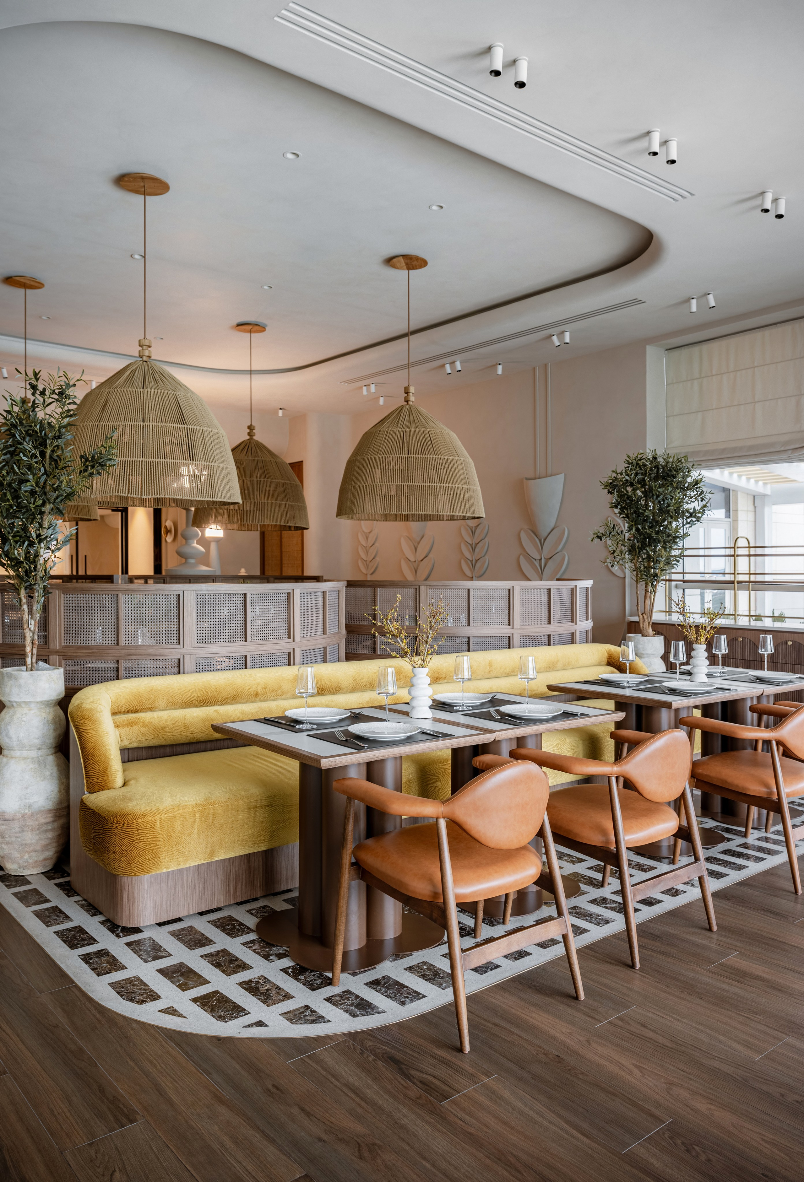Mantera Congress Italian Rest by AA Partners. Ekaterina Symidi. Interior Photographer