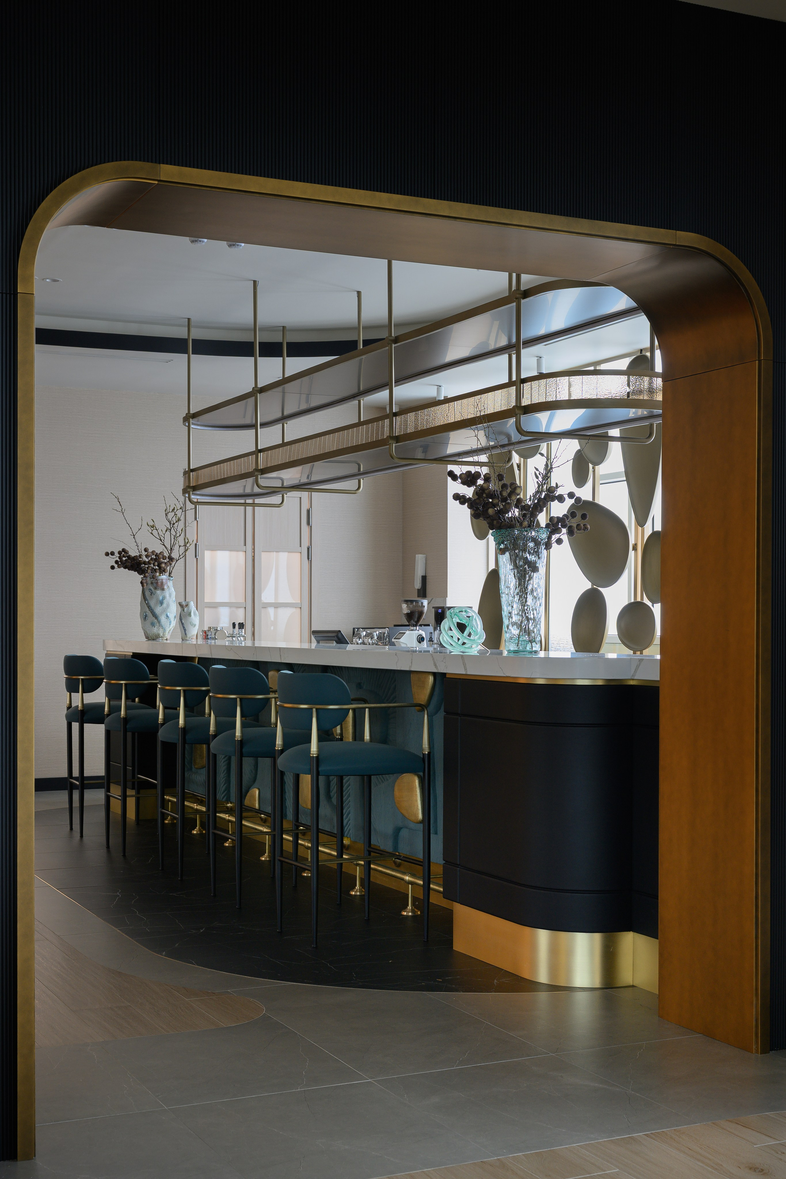 Mantera Congress Lobby by AA Partners. Ekaterina Symidi. Interior Photographer