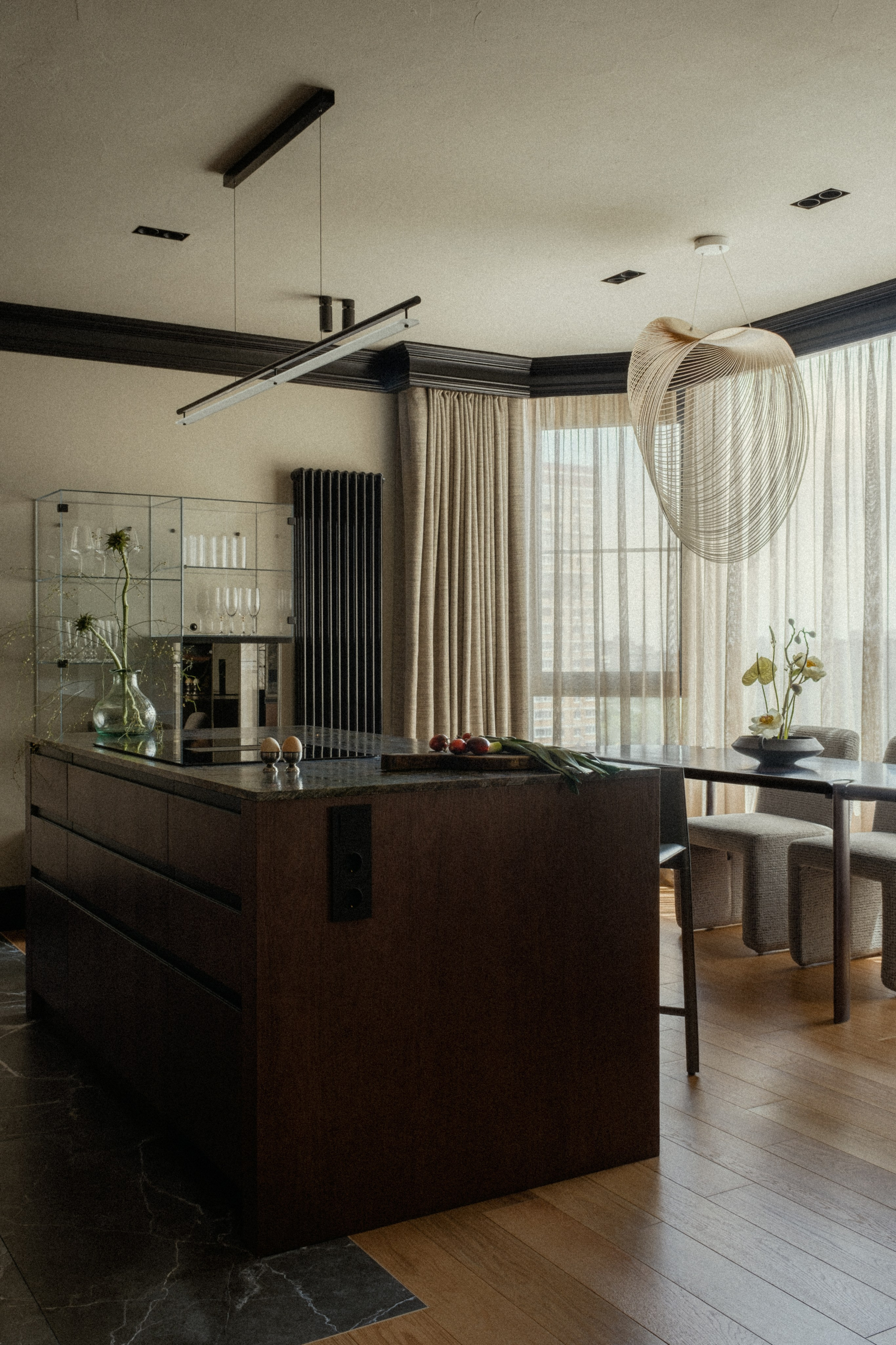 Private Apartment by Lena Golubinskaya. Ekaterina Symidi. Interior Photographer