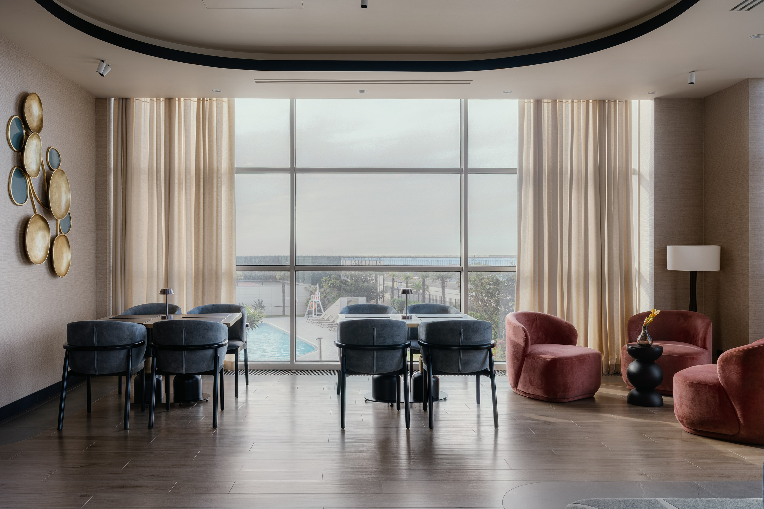 Mantera Congress Lobby by AA Partners. Ekaterina Symidi. Interior Photographer