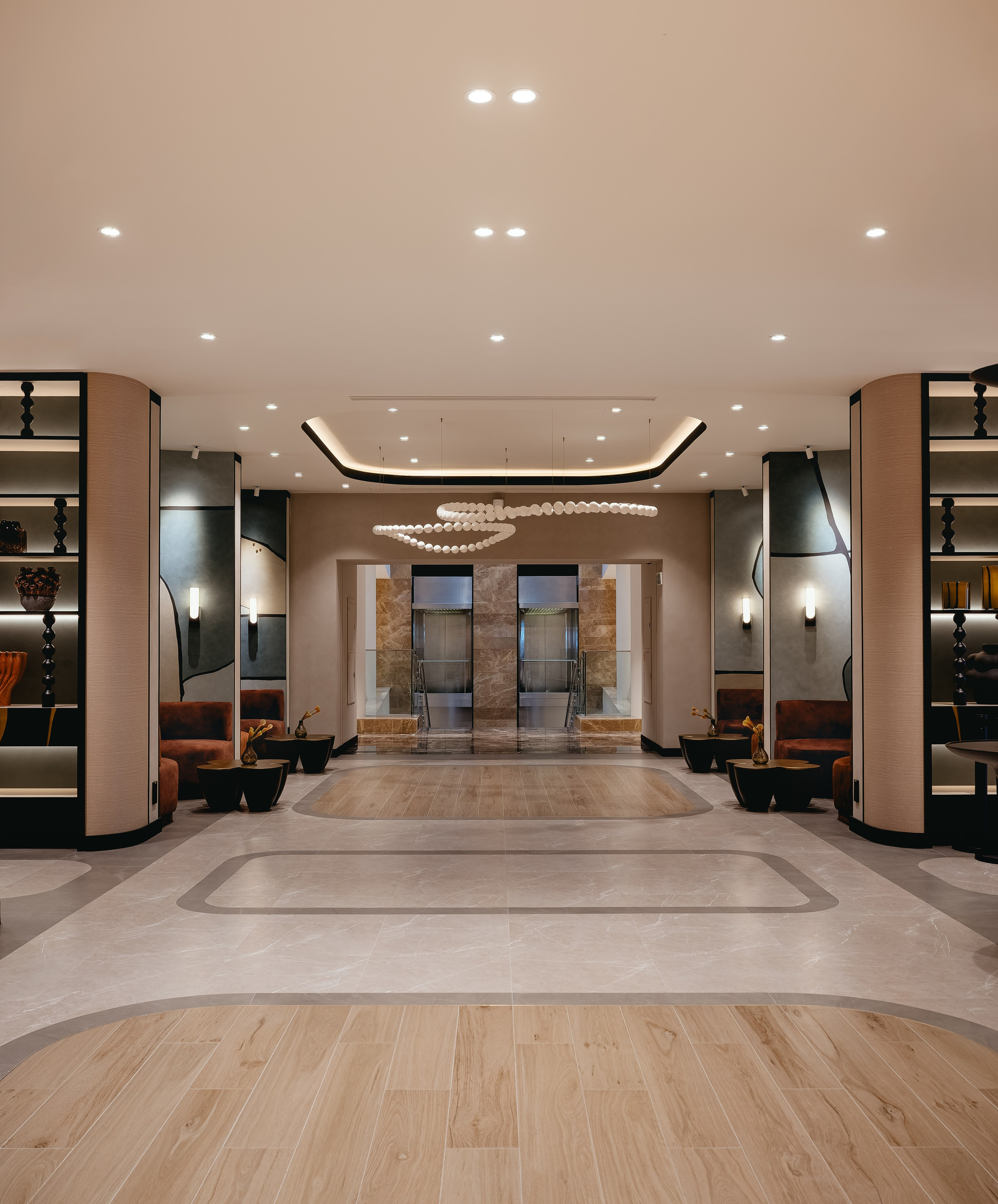 Mantera Congress Lobby by AA Partners. Ekaterina Symidi. Interior Photographer