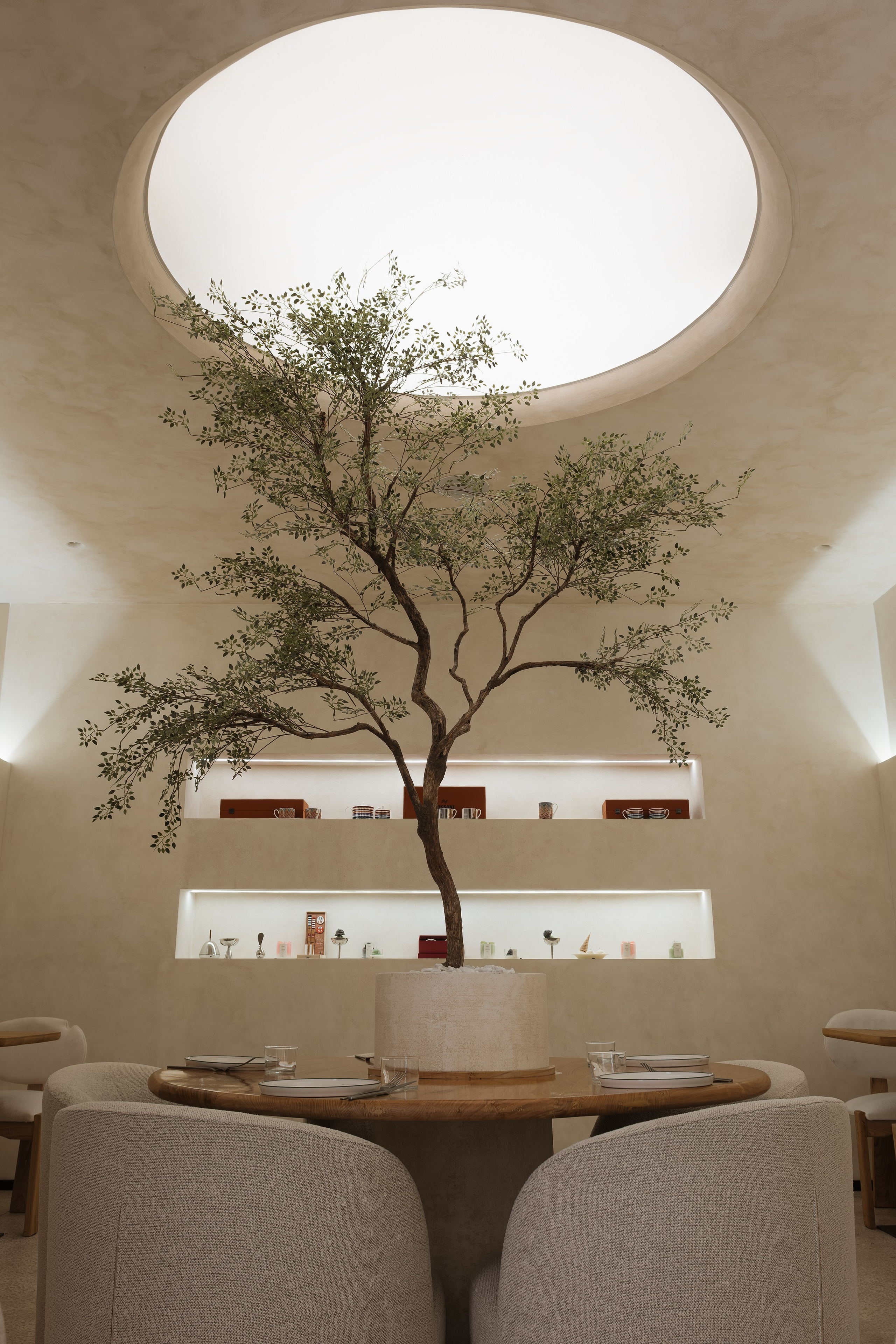 Кафе MAIZEN в Тбилиси. Ekaterina Symidi — Interior Photographer