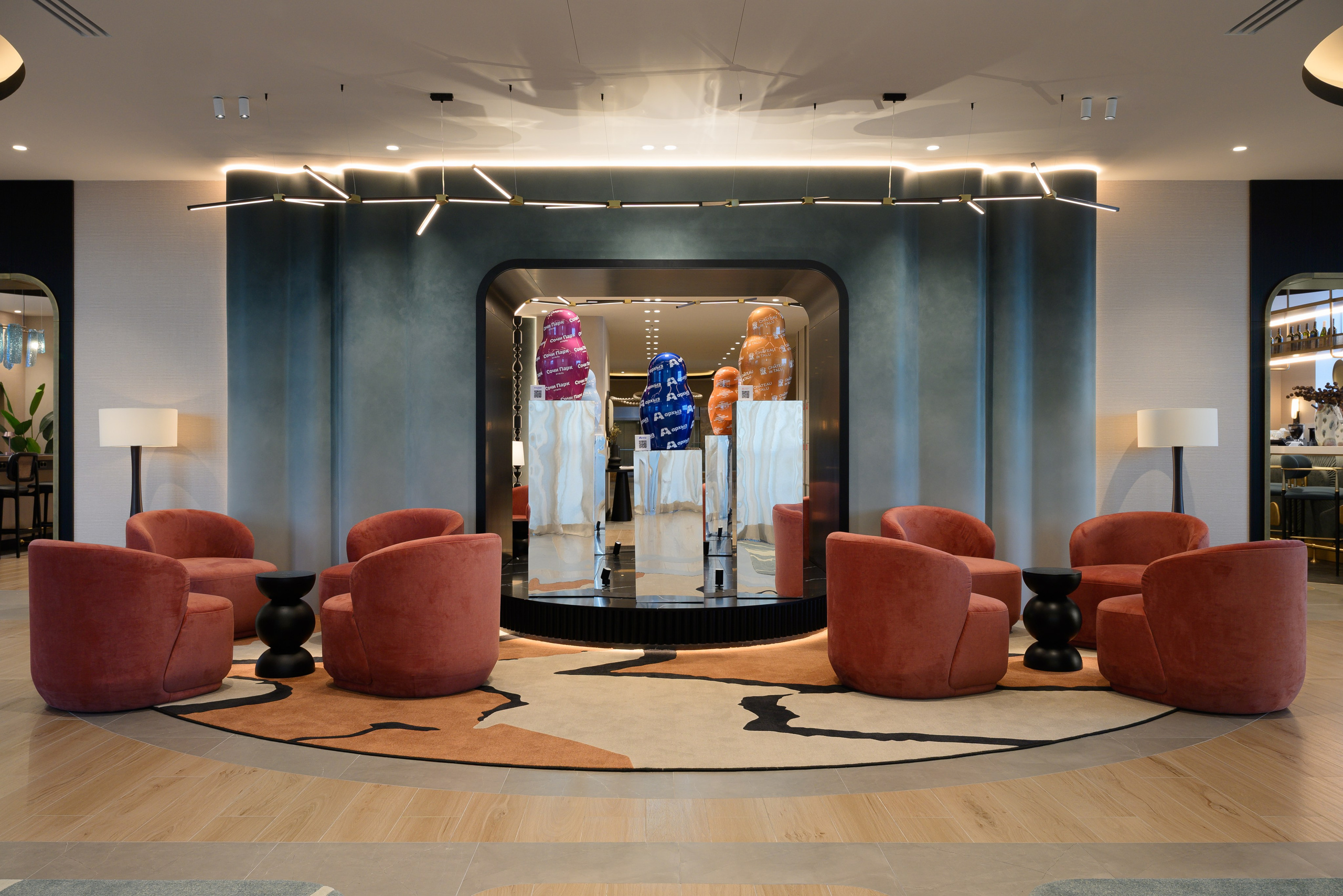 Mantera Congress Lobby by AA Partners. Ekaterina Symidi. Interior Photographer