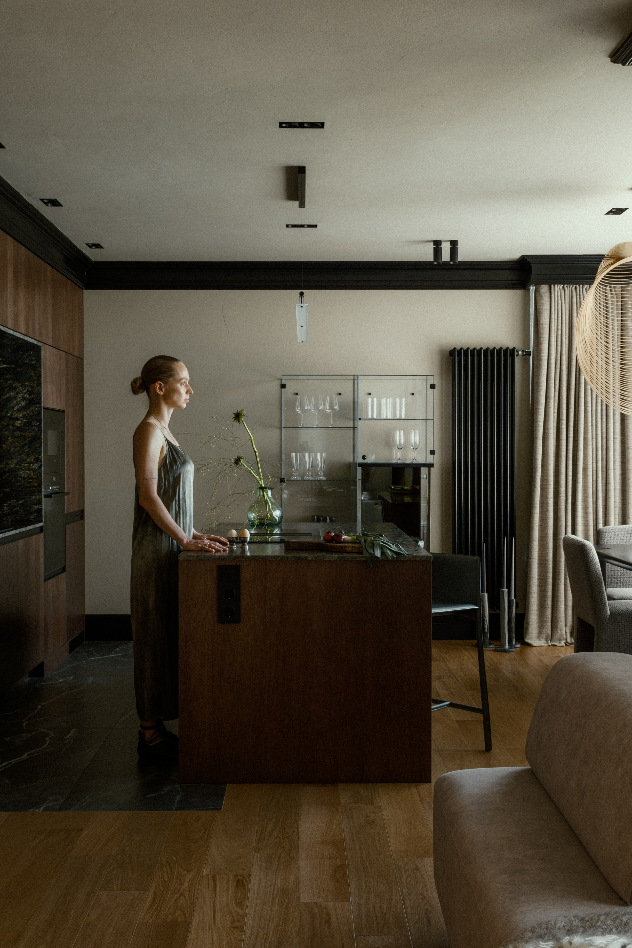 Private Apartment by Lena Golubinskaya. Ekaterina Symidi. Interior Photographer