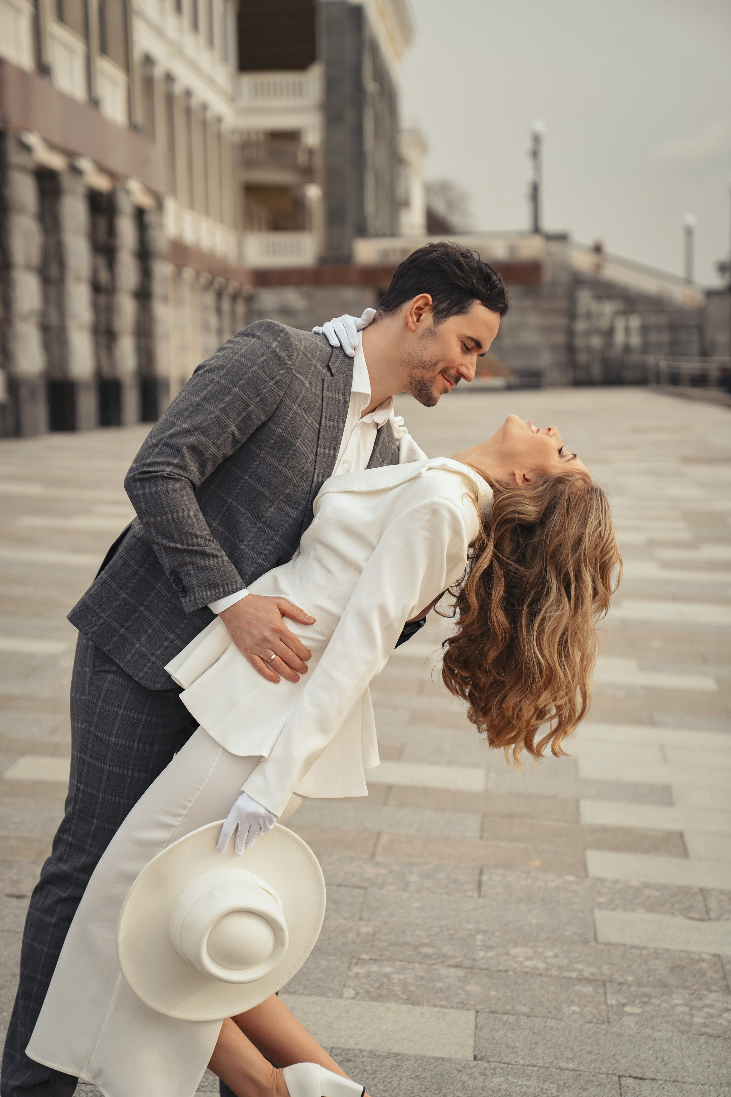 Свадебная прогулка на речном вокзале. Семейный фотограф в Москве Трубинова Екатерина