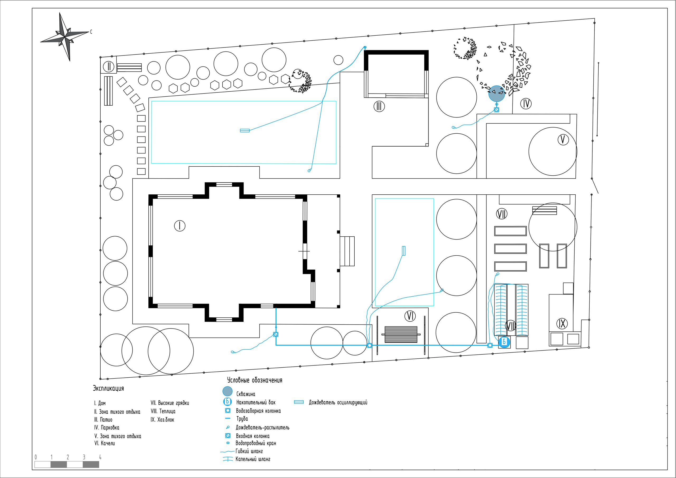 Проект «Жемчужный Сад». Студия ландшафтного дизайна в Москве. Love My Garden