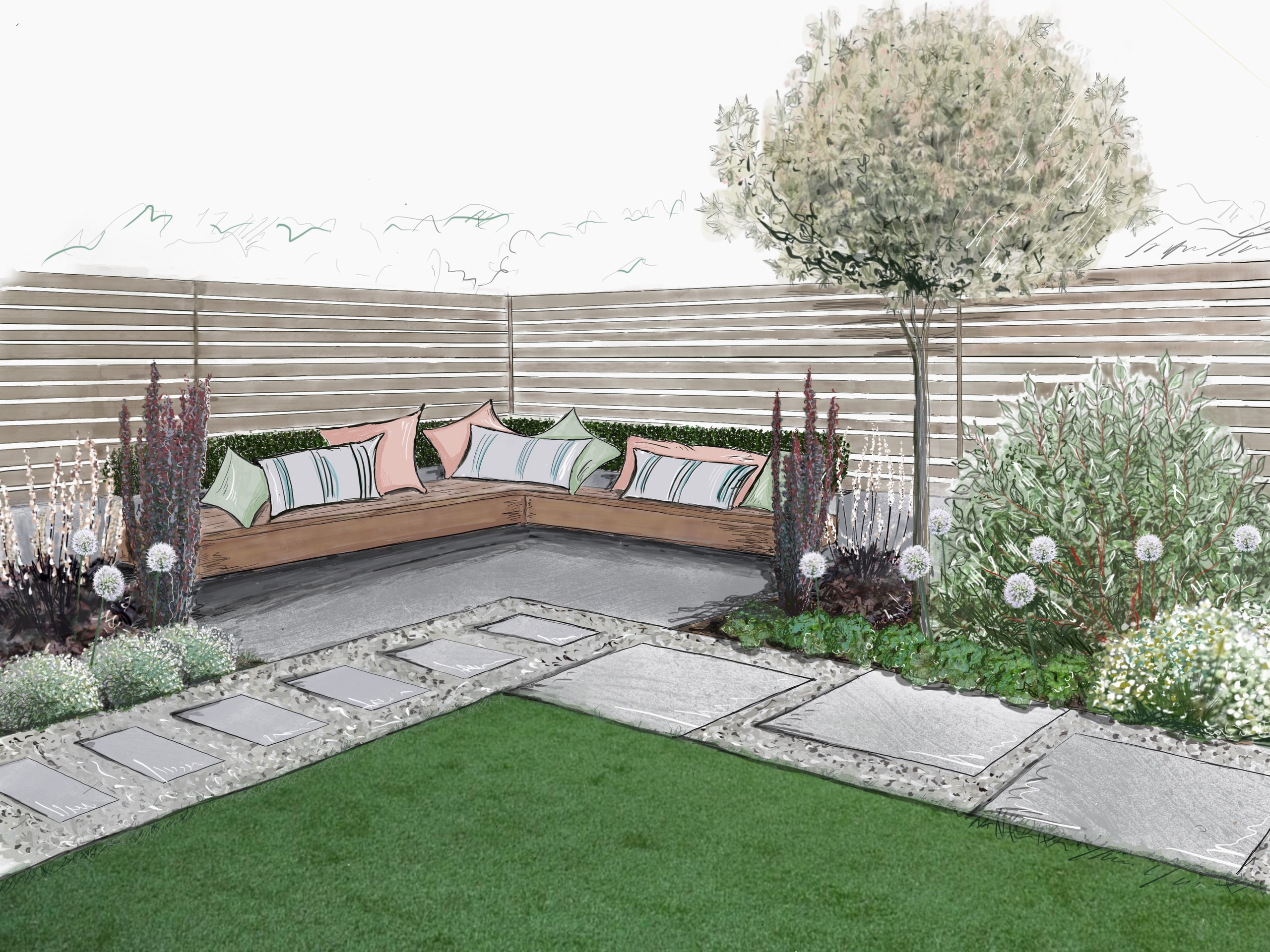 Разработка детального проекта. Студия ландшафтного дизайна в Москве. Love My Garden